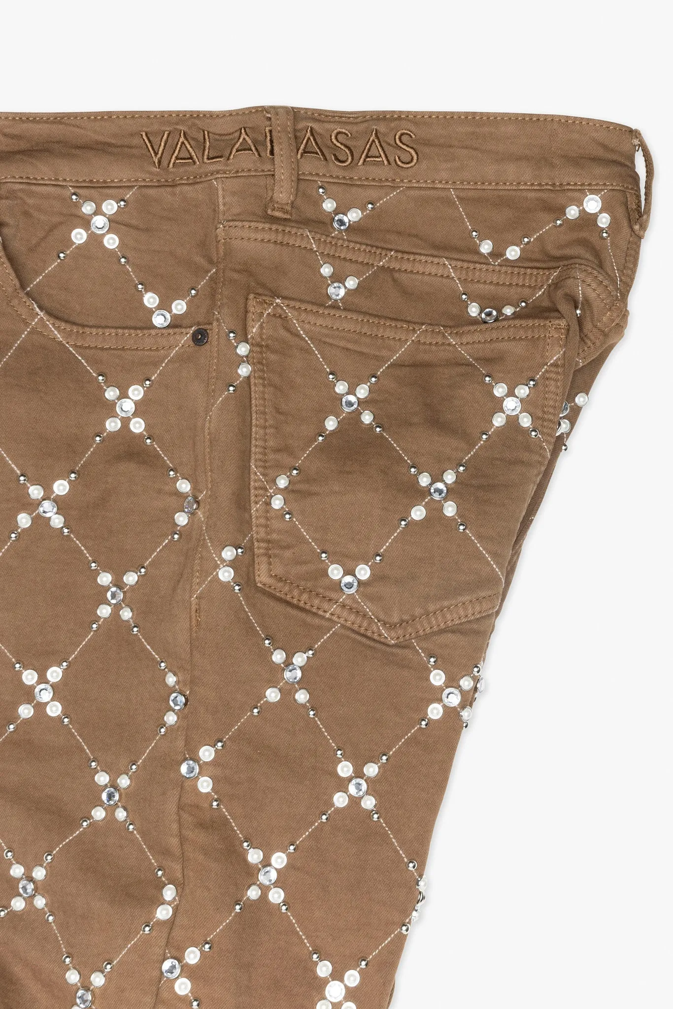 Pop Stacked Jean Brown sold by valabasas product image thumbnail 4