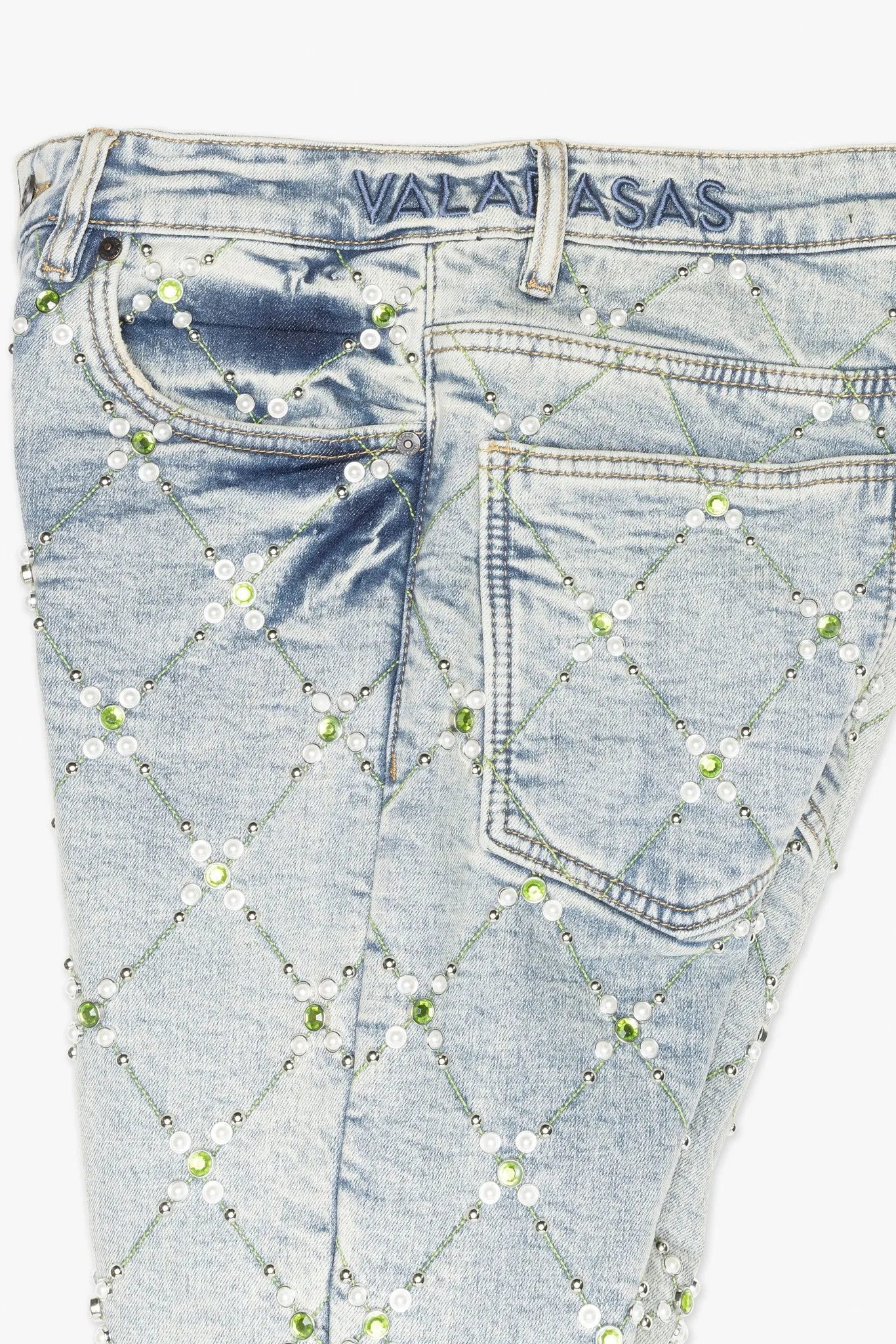 Pop Stacked Jean Light Vintage Blue sold by valabasas product image thumbnail 4