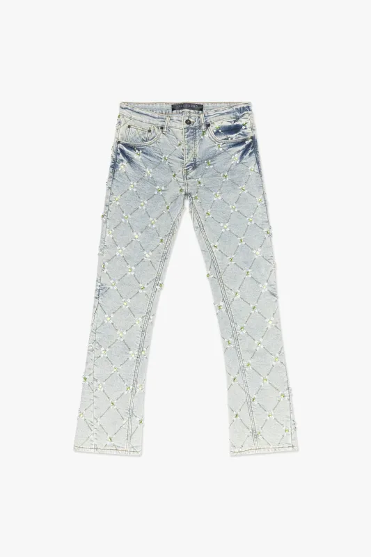 Pop Stacked Jean Light Vintage Blue sold by valabasas