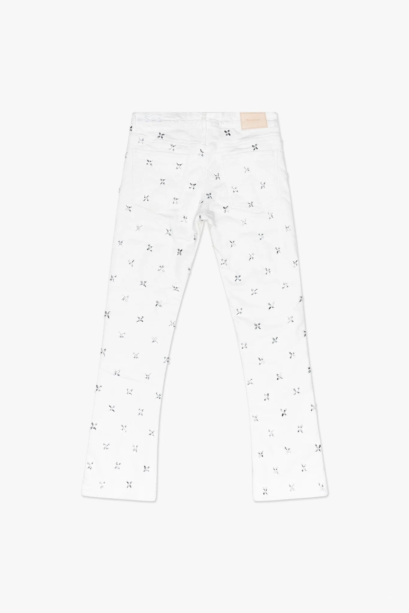 Stim Stacked Jean White sold by valabasas product image thumbnail 3