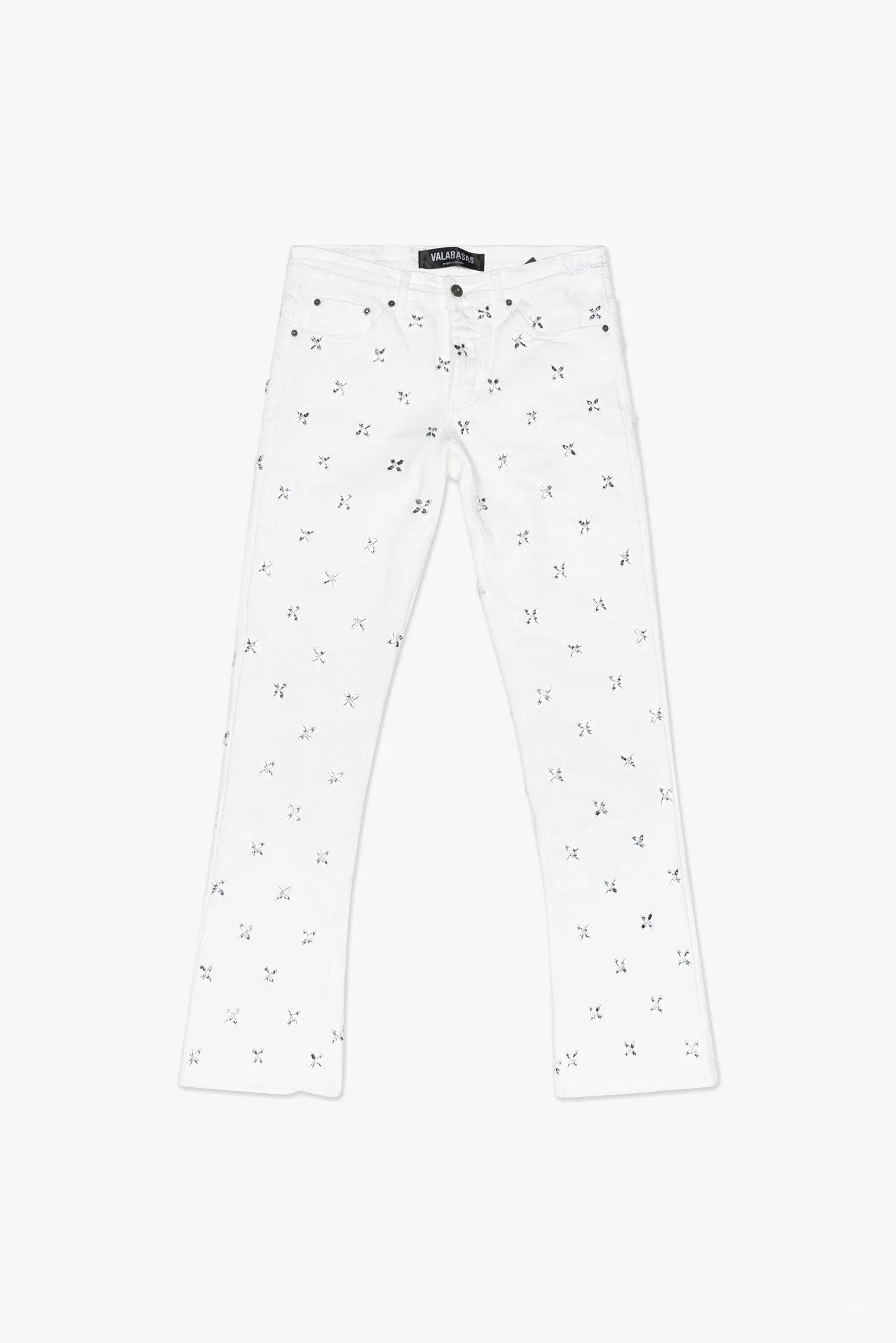 Stim Stacked Jean White sold by valabasas