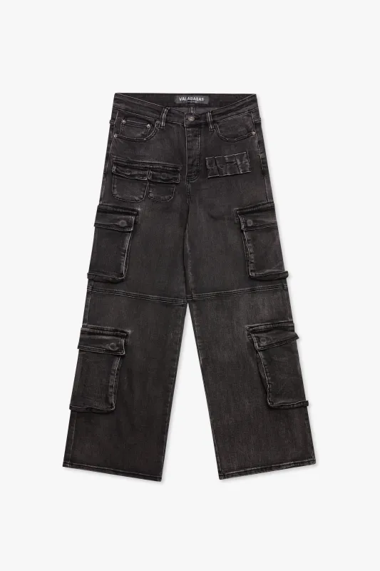 【QUALISARTIFPEREO】DIRTY BAGGY PANTS Women's Low-Rise Super Baggy Pants | Women's Clearance