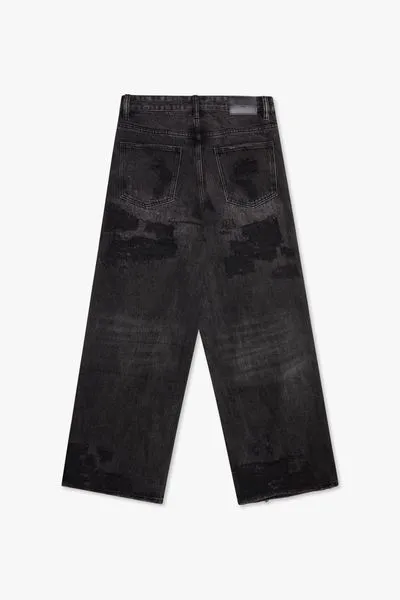 "PANDORA" BAGGY DENIM GREY WASH sold by valabasas product image thumbnail 2