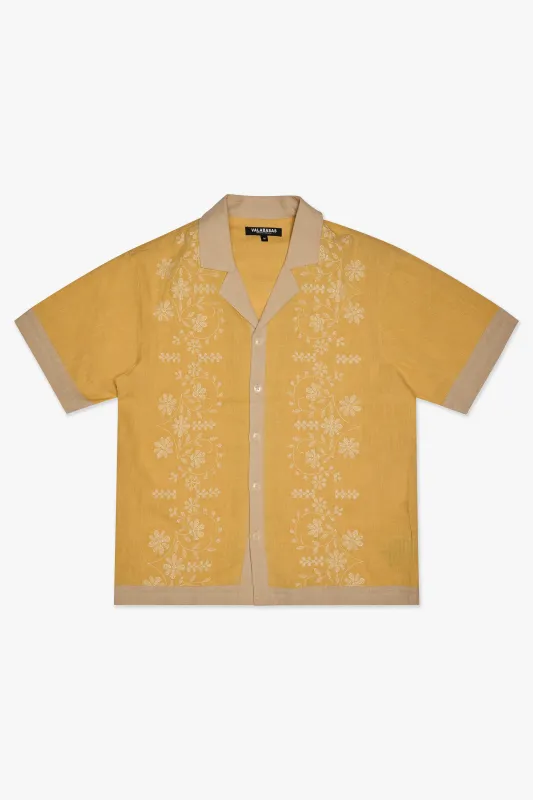 Milan Button Down Yellow made by valabasas