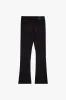 Tire Stacked Flare Jean Jet Black sold by valabasas