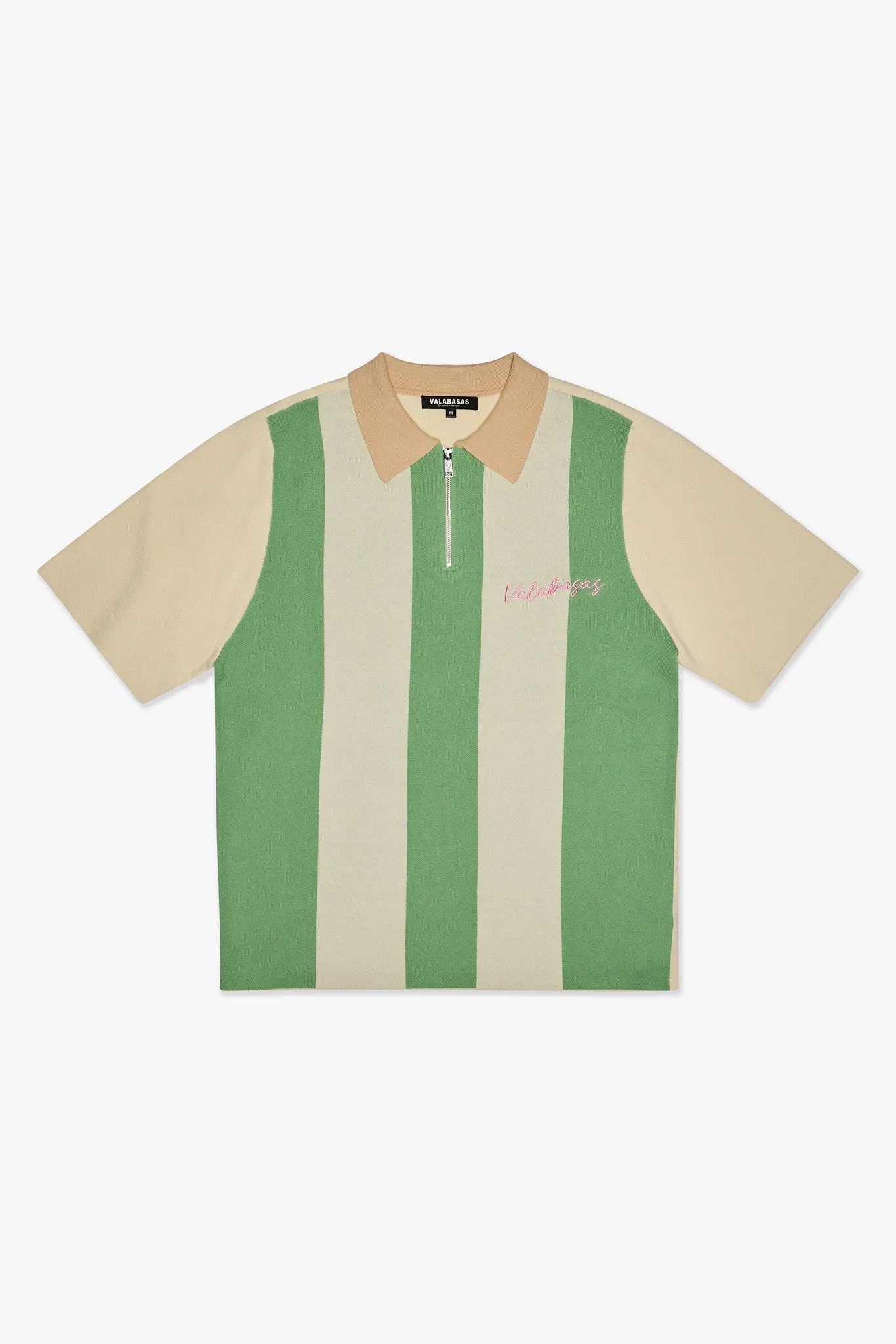 Getaway Woven Collar Shirt Green sold by valabasas