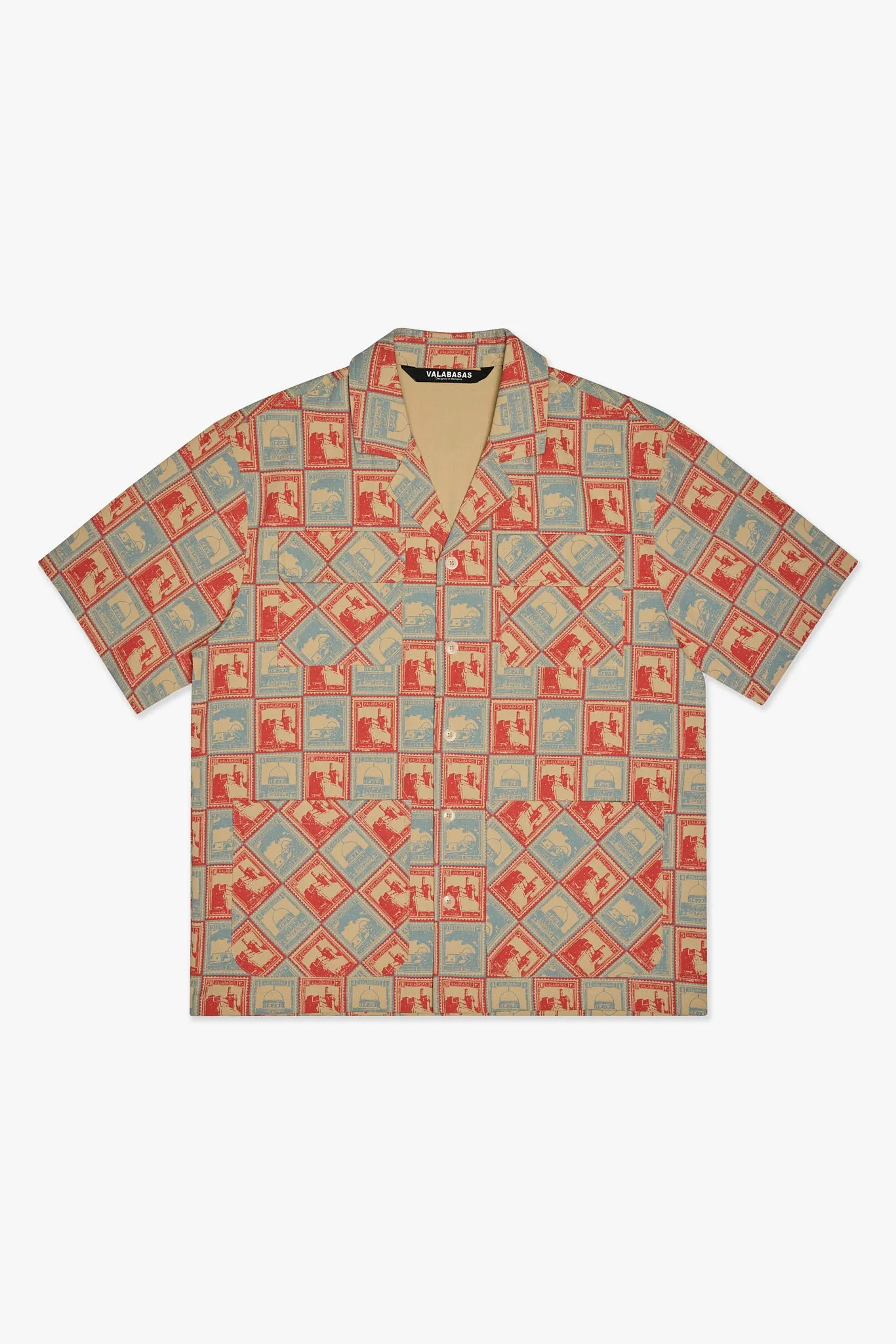 Freedom Button Down Red sold by valabasas