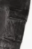 "BROKEN" 4 WAY STRETCH CARGO DIRTY BLACK sold by valabasas