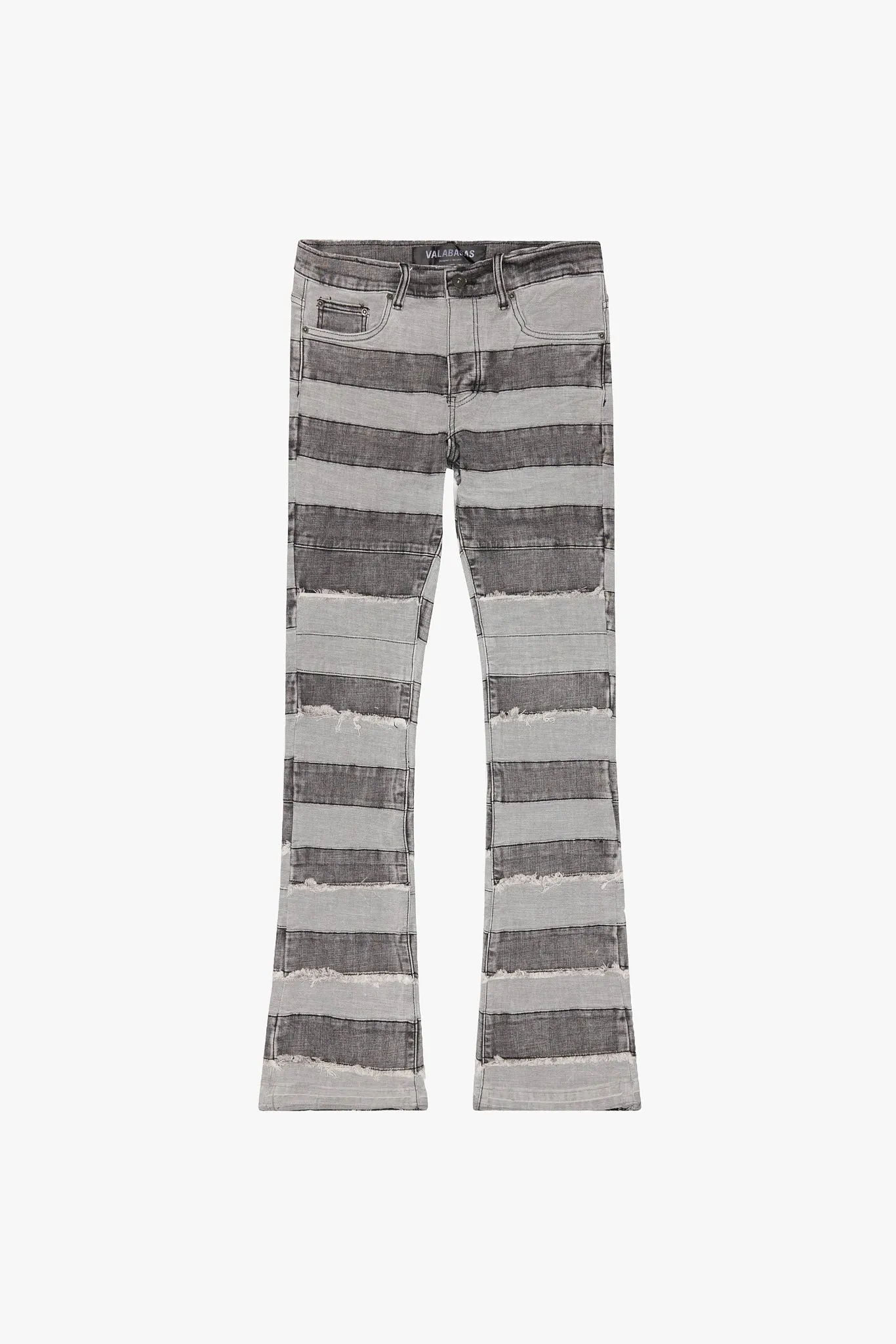 Phoenix Stacked Flare Light Grey sold by valabasas