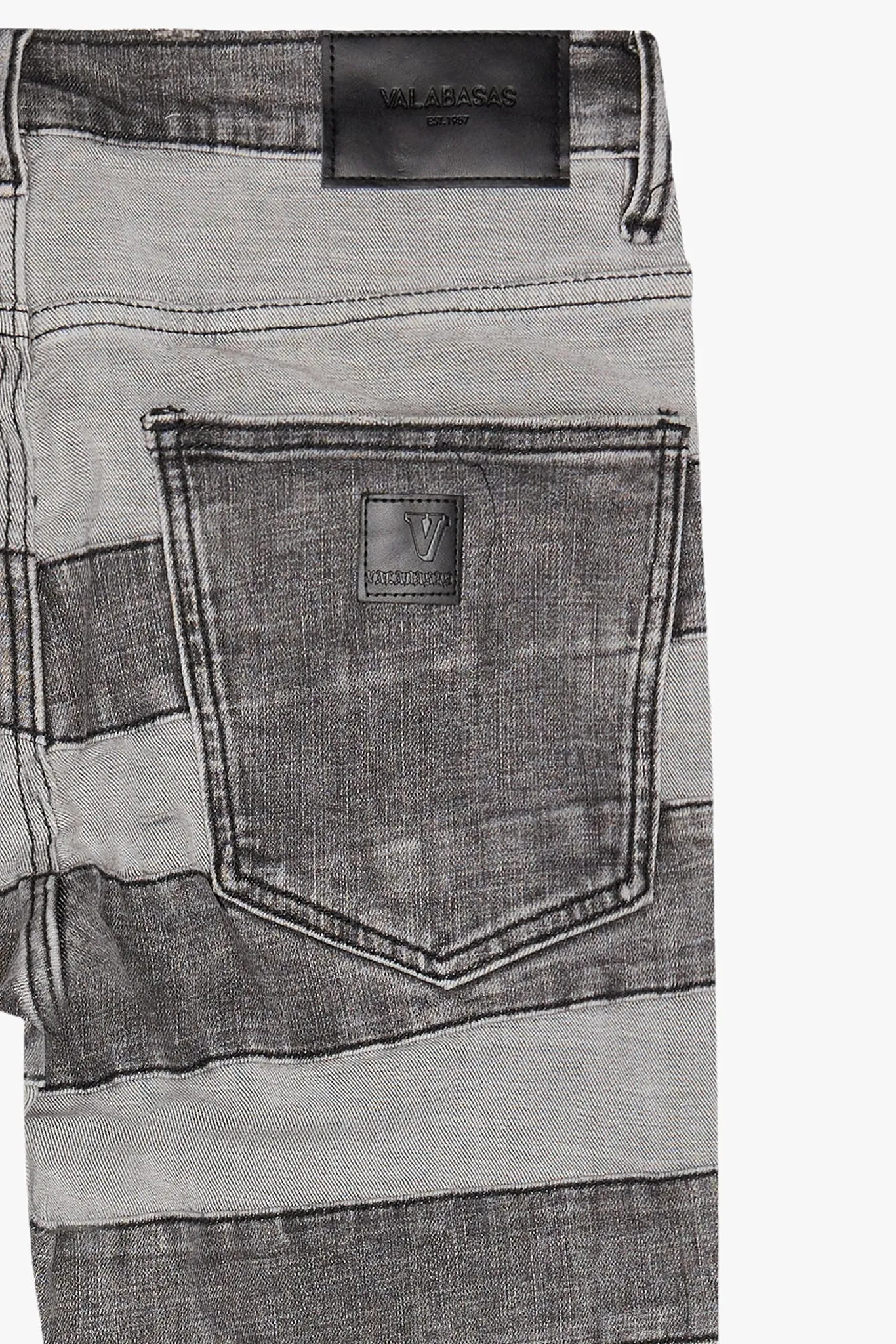 Phoenix Stacked Flare Light Grey sold by valabasas product image thumbnail 4