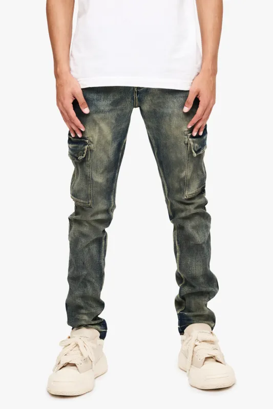 Ready Skinny Jean Dark Vintage sold by valabasas