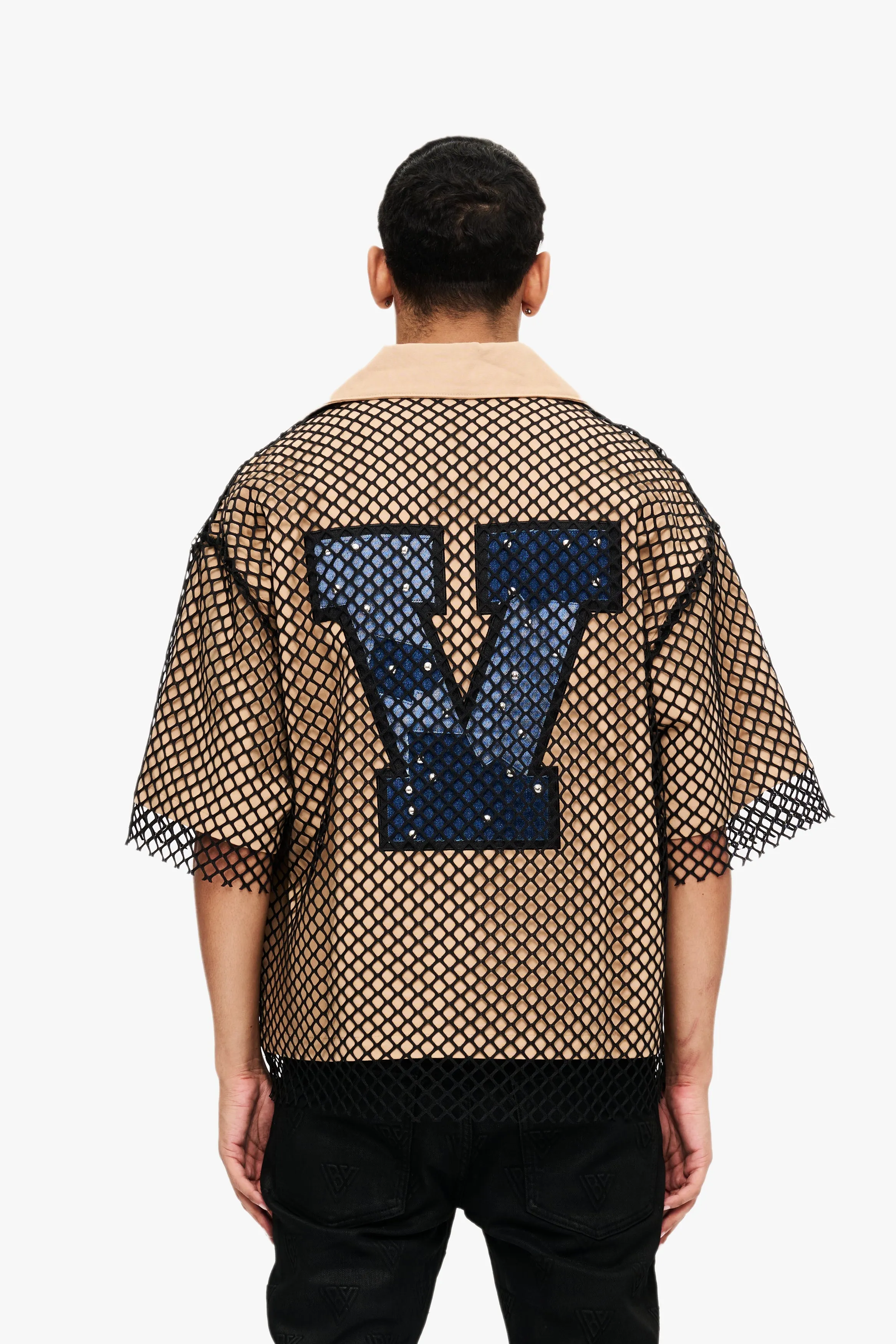 VegaPunk Button Up Khaki sold by valabasas product image thumbnail 4