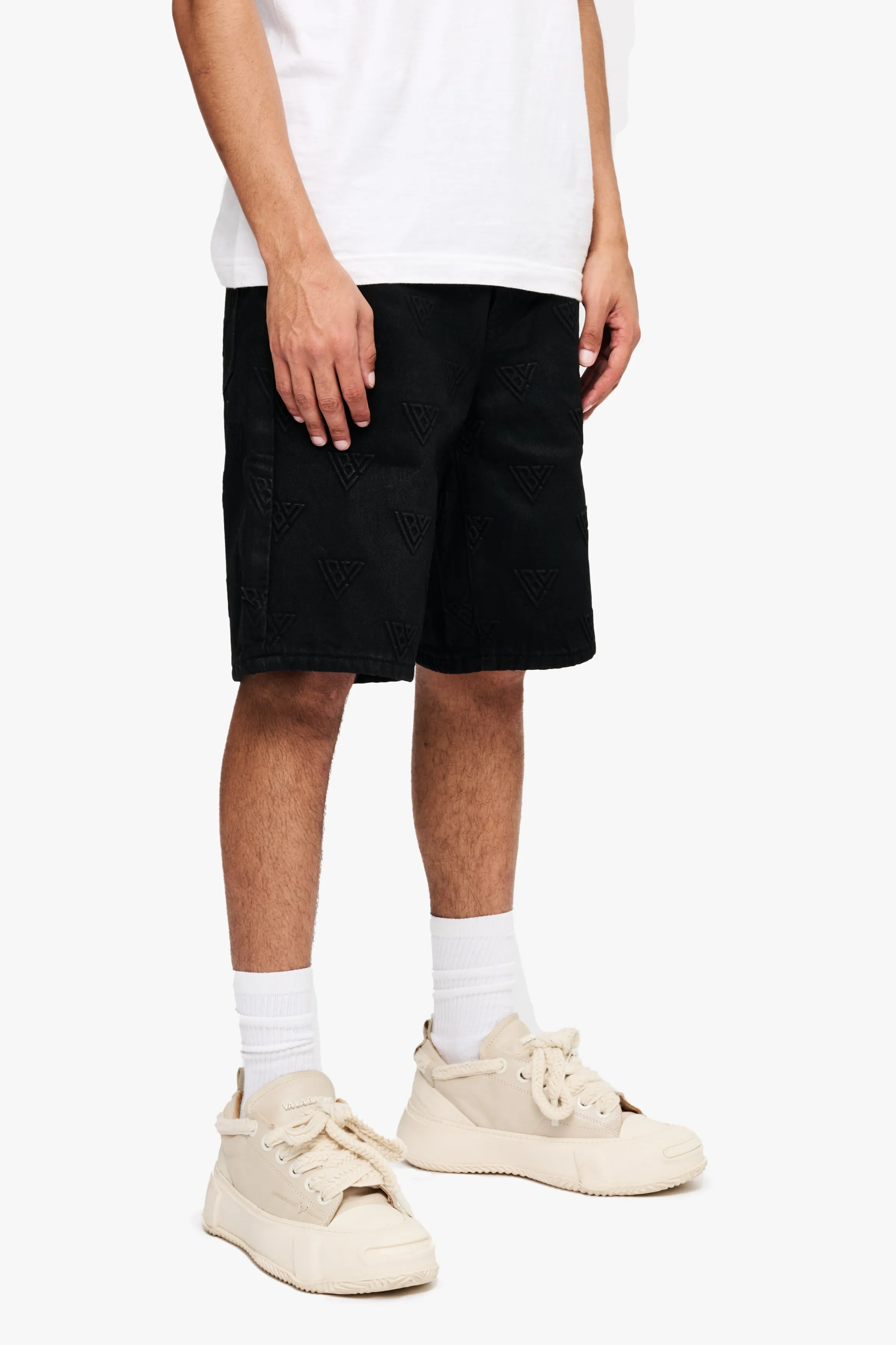 Press Black Waxed Jorts sold by valabasas product image thumbnail 3