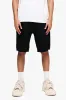 Press Shorts Black Waxed sold by valabasas