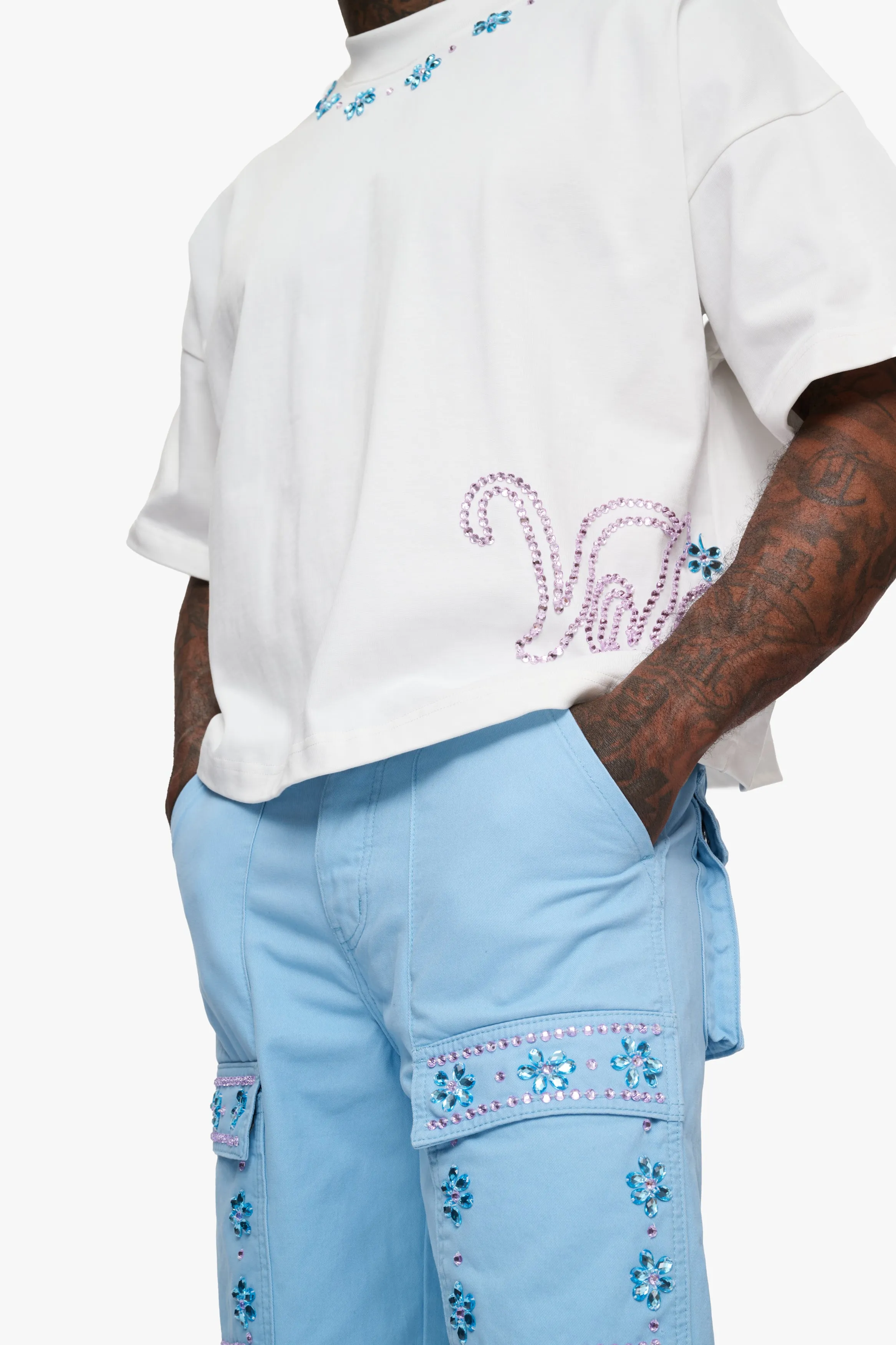 Gem Tee White sold by valabasas product image thumbnail 2