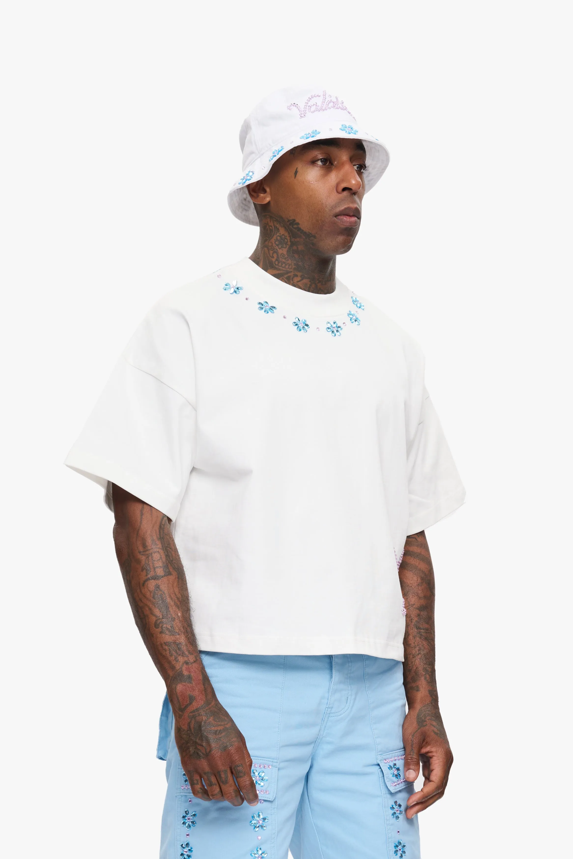 Gem Tee White sold by valabasas product image thumbnail 3