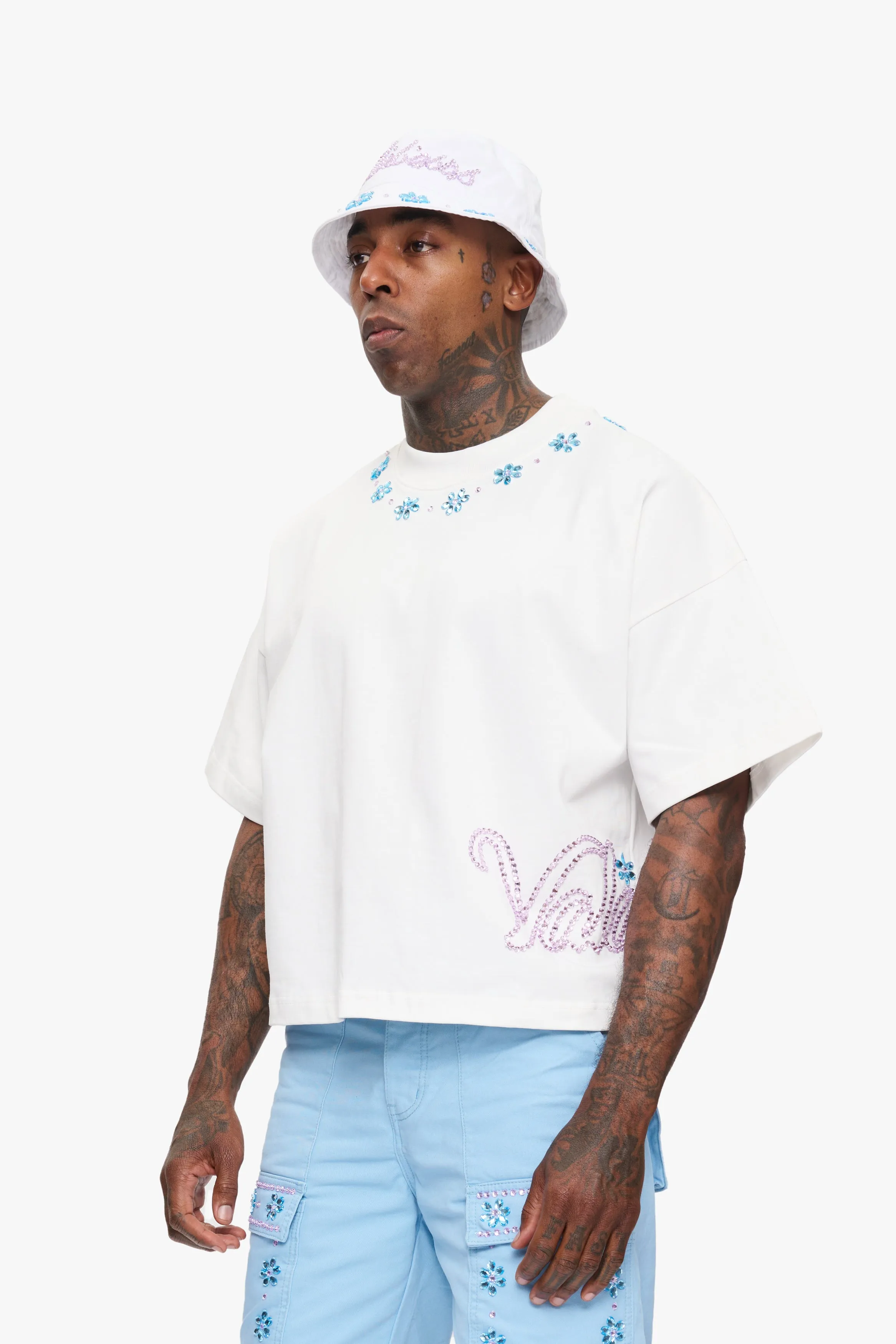 Gem Tee White sold by valabasas product image thumbnail 4