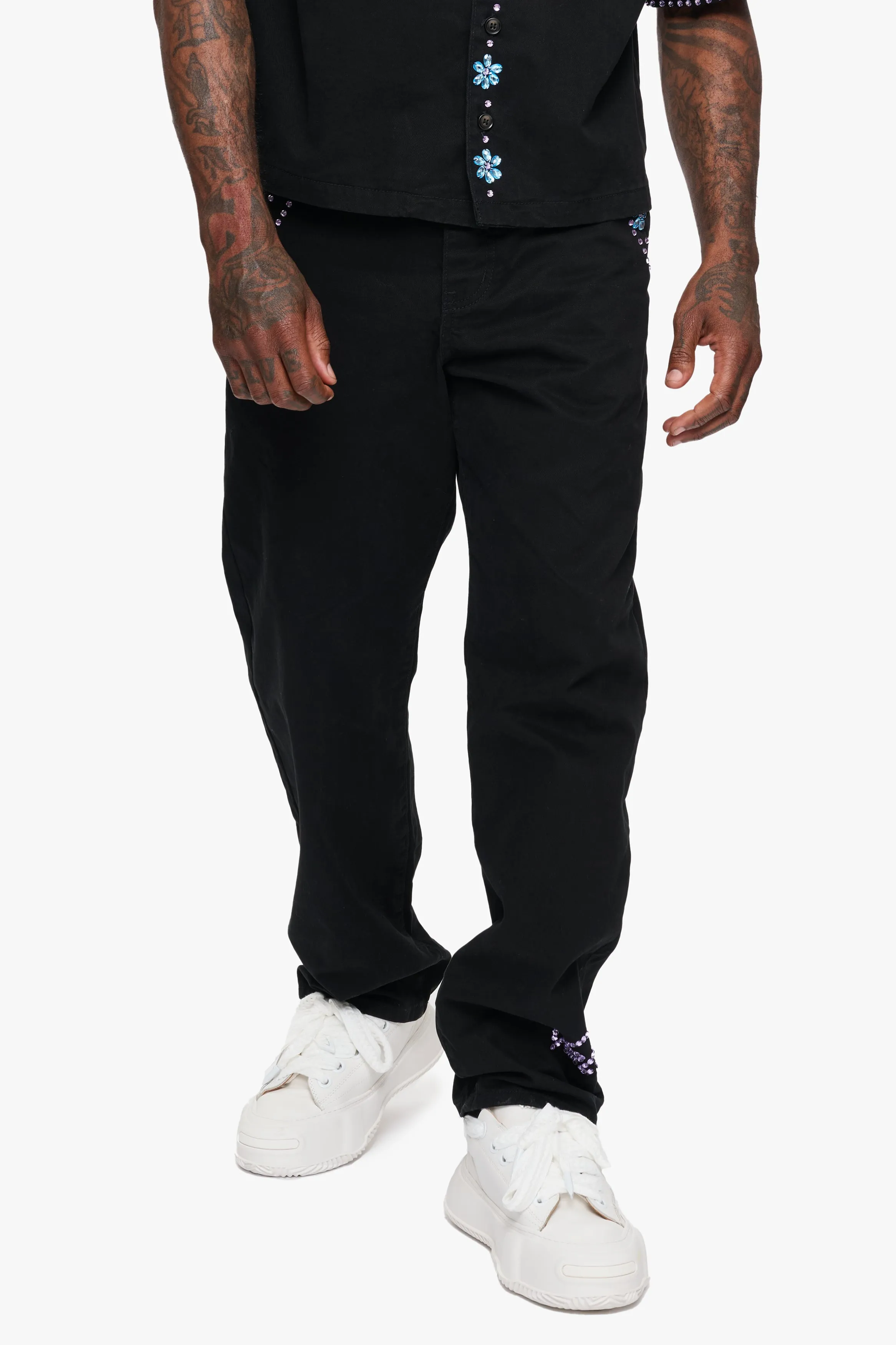 Bloom Chinos Black sold by valabasas product image thumbnail 5