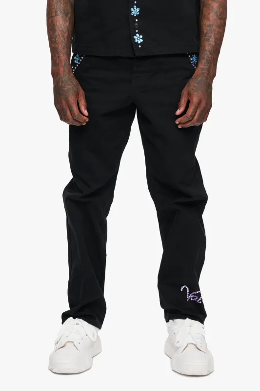 Bloom Chinos Black made by valabasas