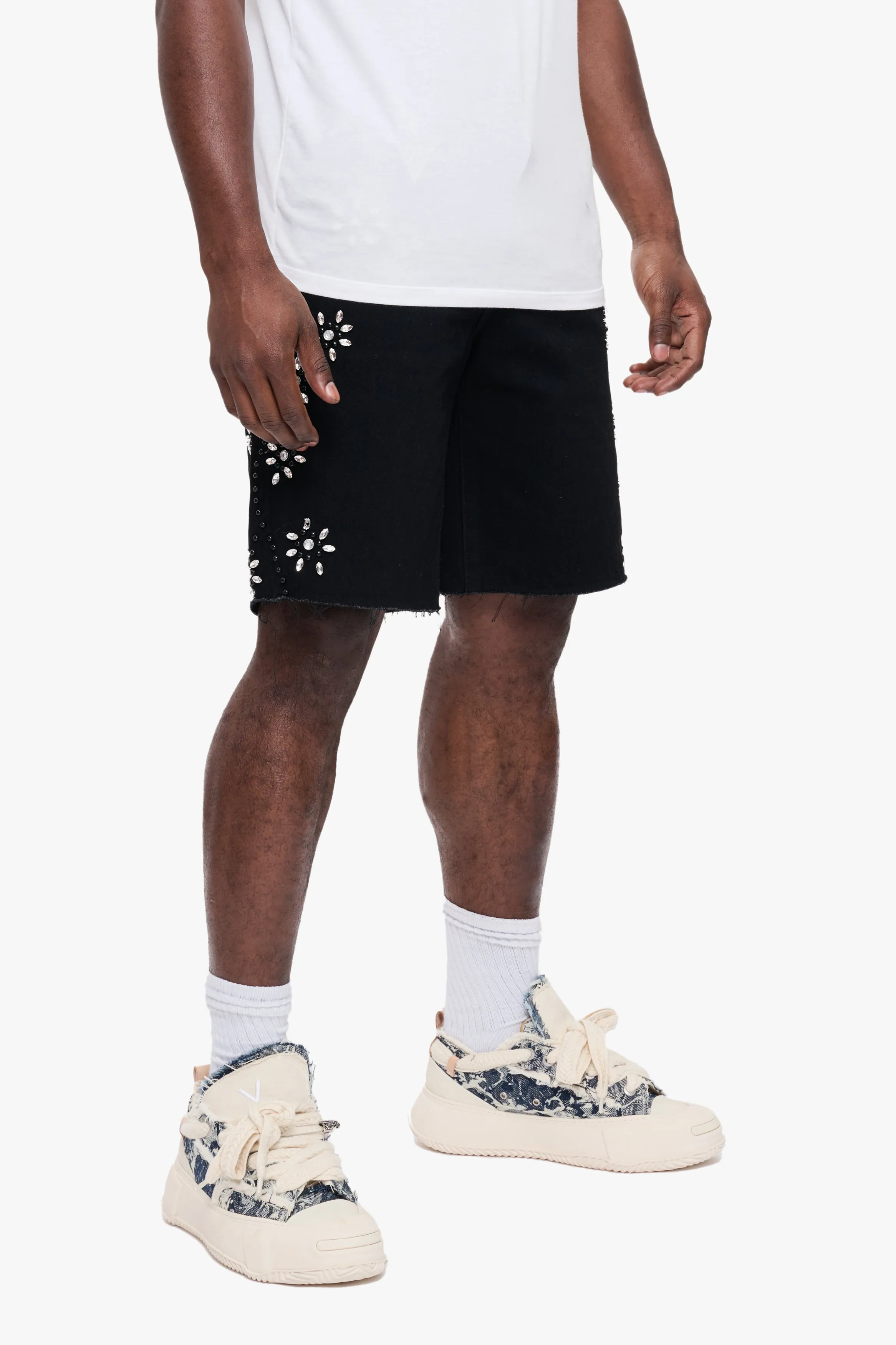 Turning Jet Black Jorts sold by valabasas product image thumbnail 4