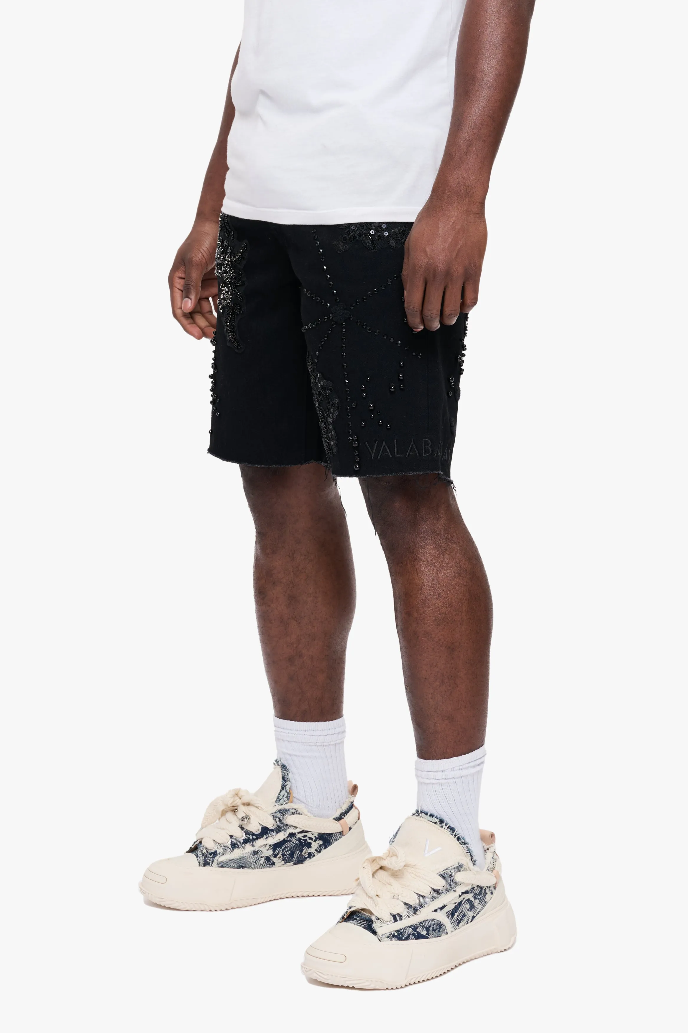Polar Jet Black Jorts sold by valabasas product image thumbnail 3