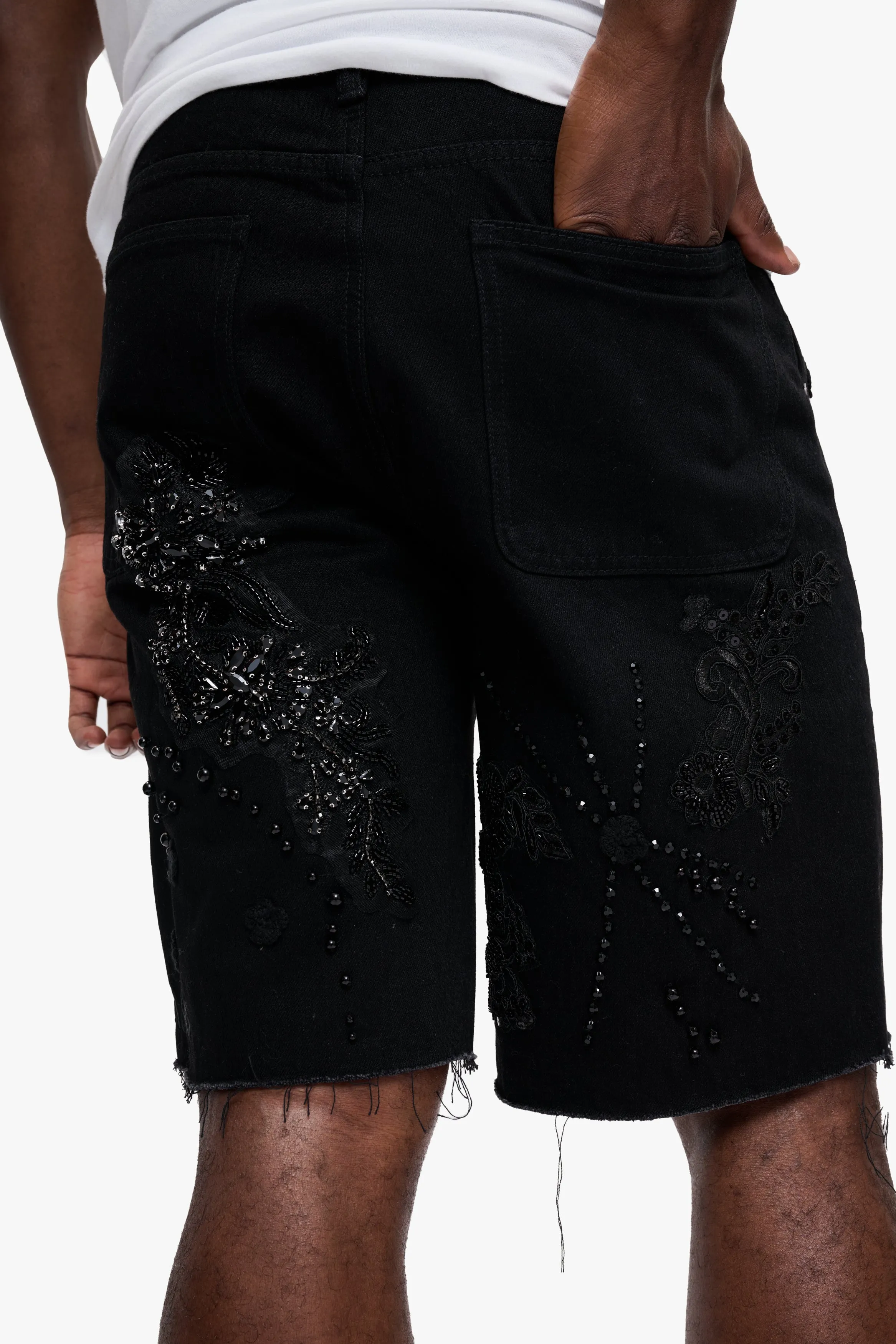 Polar Jet Black Jorts sold by valabasas product image thumbnail 2