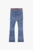 "BANDIT" INDIGO STACKED FLARE JEAN sold by valabasas