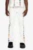 Groovy Stacked Flare Jean White sold by valabasas