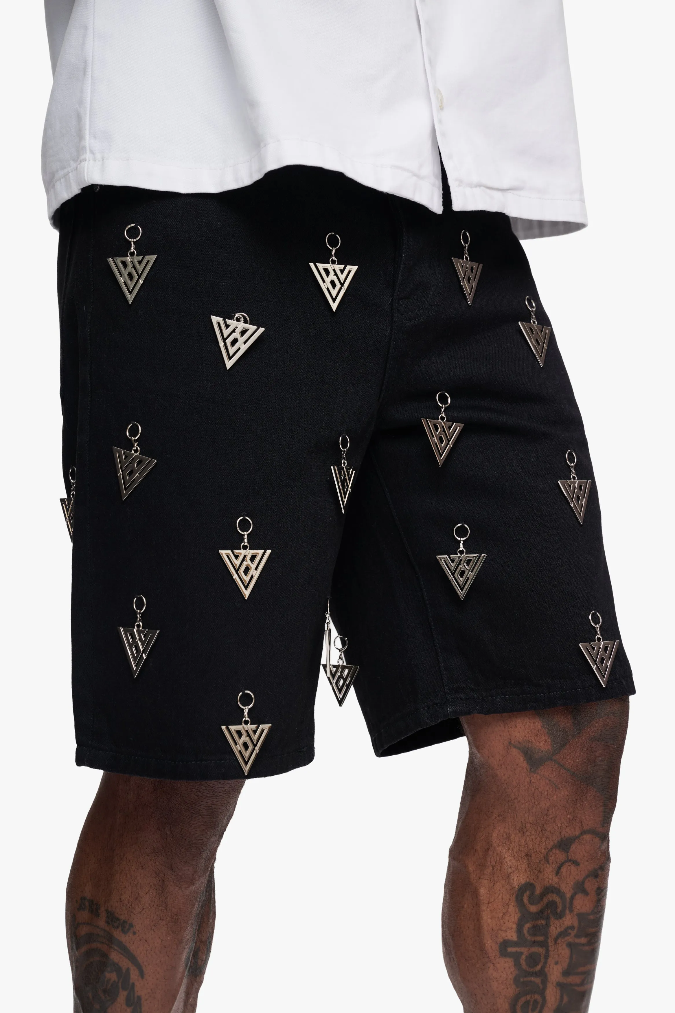 Ascension Jet Black Jorts sold by valabasas product image thumbnail 2