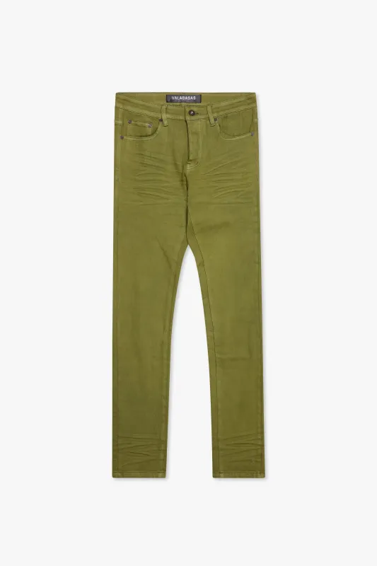 Mr.Flex Skinny Jean Lime sold by valabasas