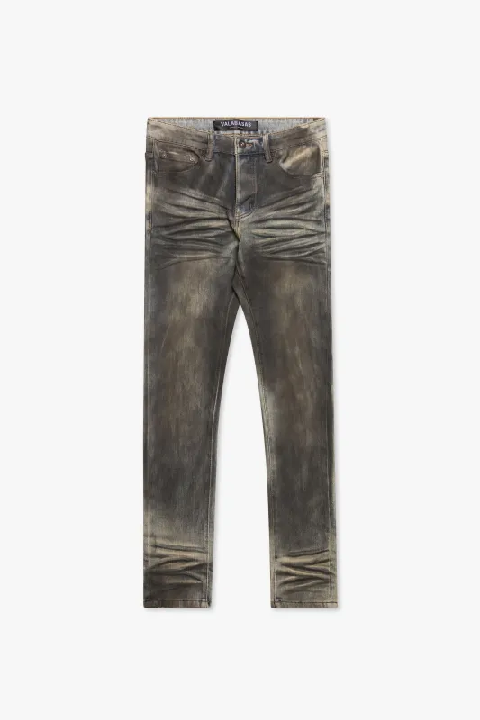 Mr.Flex Skinny Jean Vintage Dirty Wash sold by valabasas