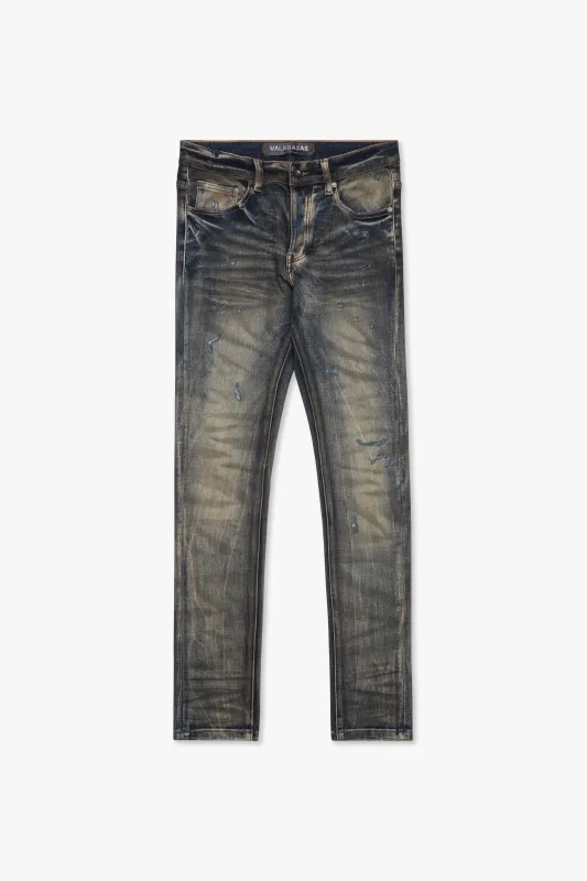 Mr.Flex Skinny Jean Faded Sky sold by valabasas