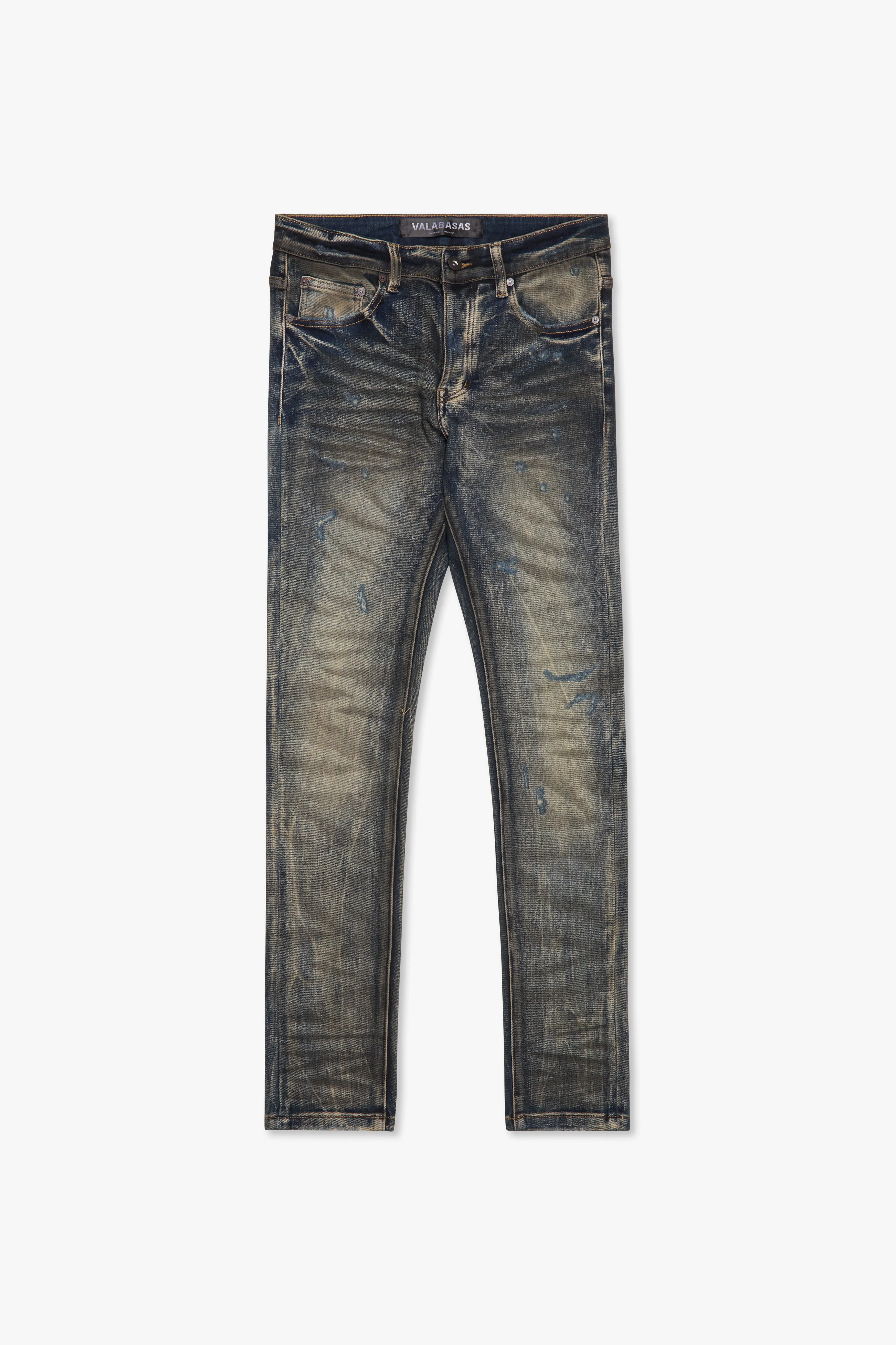 Mr.Flex Skinny Jean Faded Sky sold by valabasas
