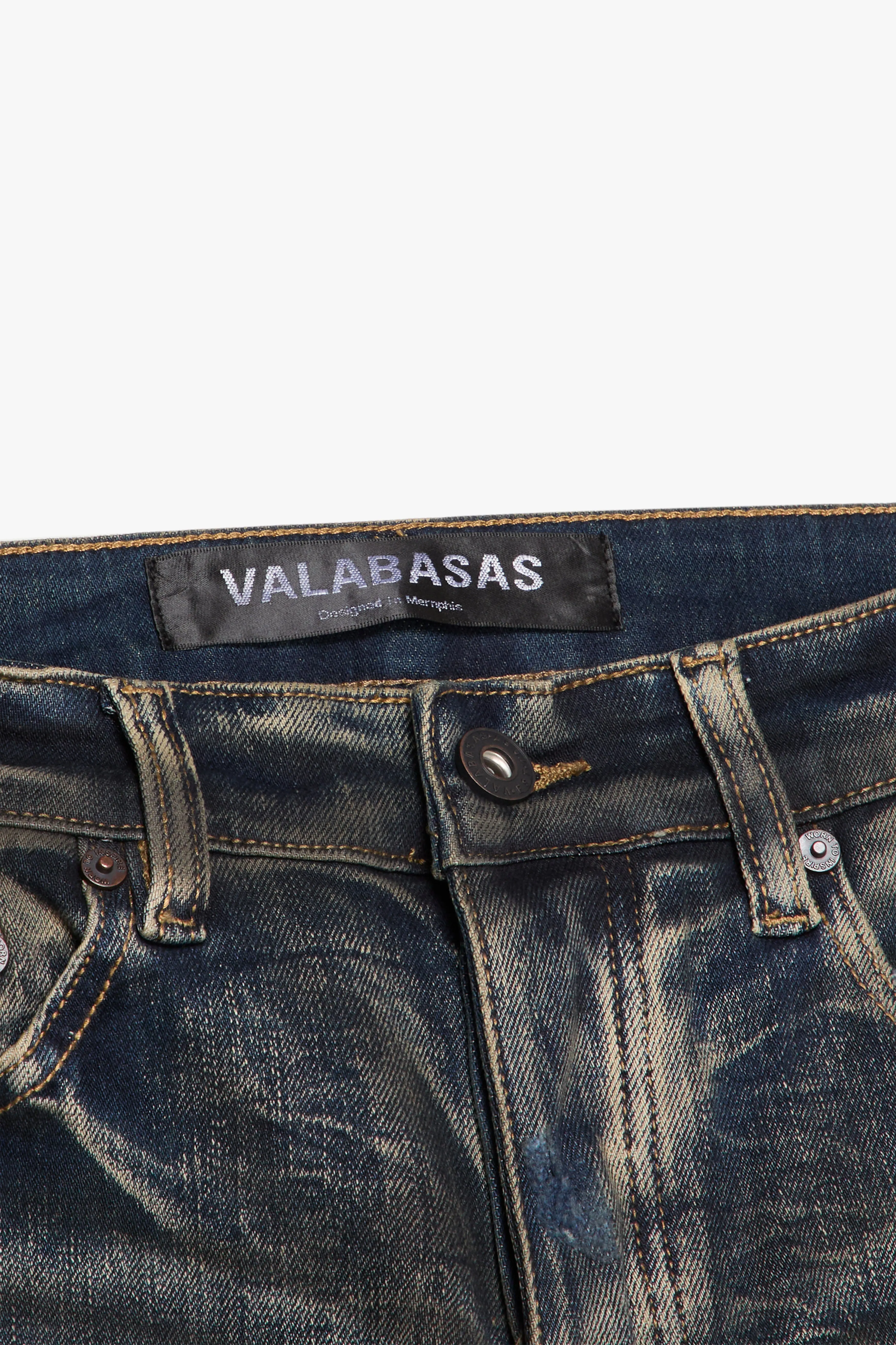 Mr.Flex Skinny Jean Faded Sky sold by valabasas product image thumbnail 2
