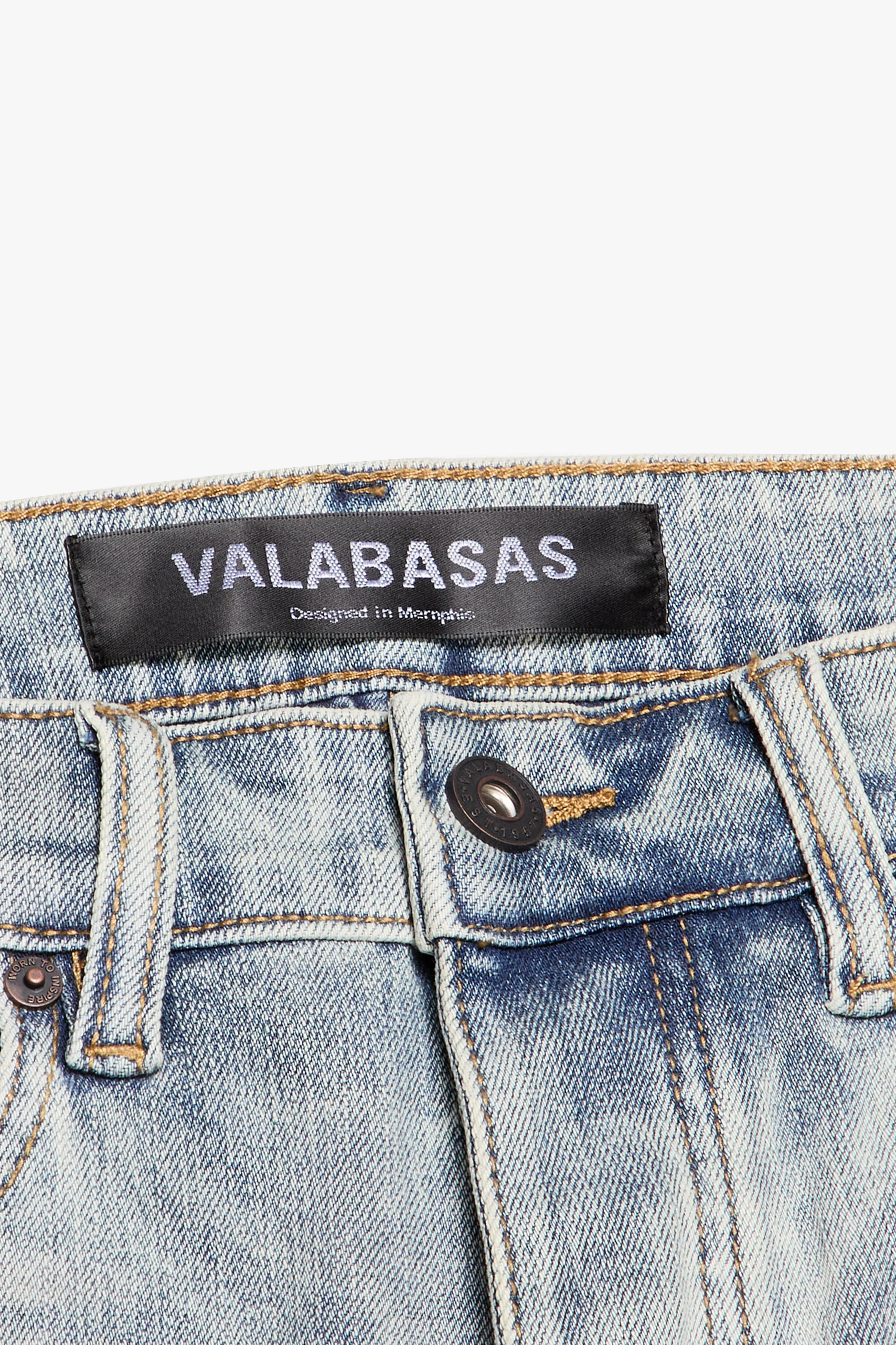 Mr.Flex Skinny Jean Light Blue sold by valabasas product image thumbnail 2