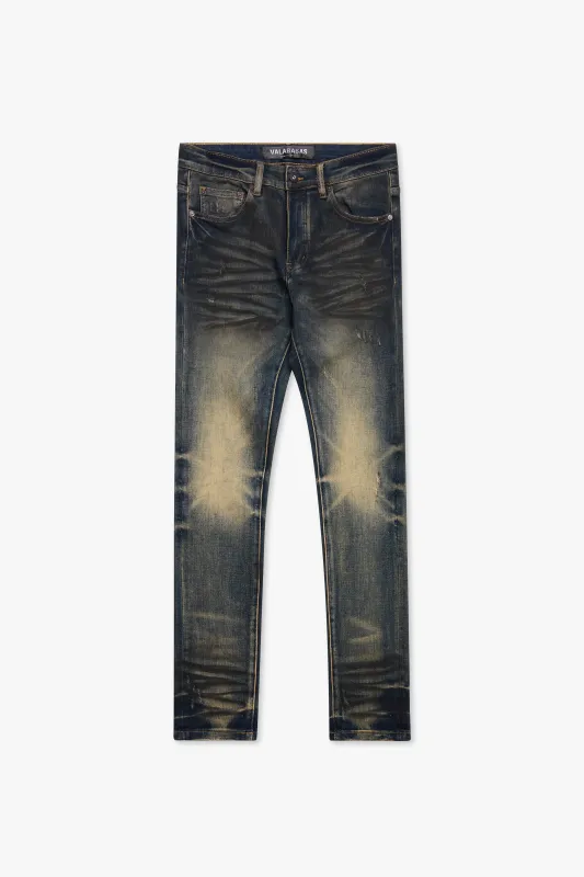 Mr.Flex Skinny Jean Faded Vintage sold by valabasas