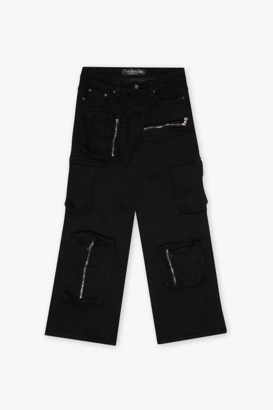 Shulk Baggy Pants Black sold by valabasas