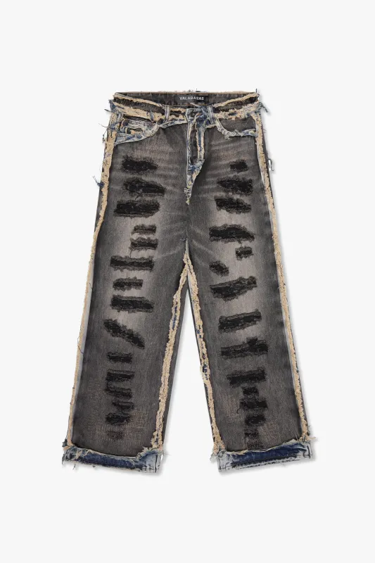 Imperior Baggy Black Blue Wash sold by valabasas