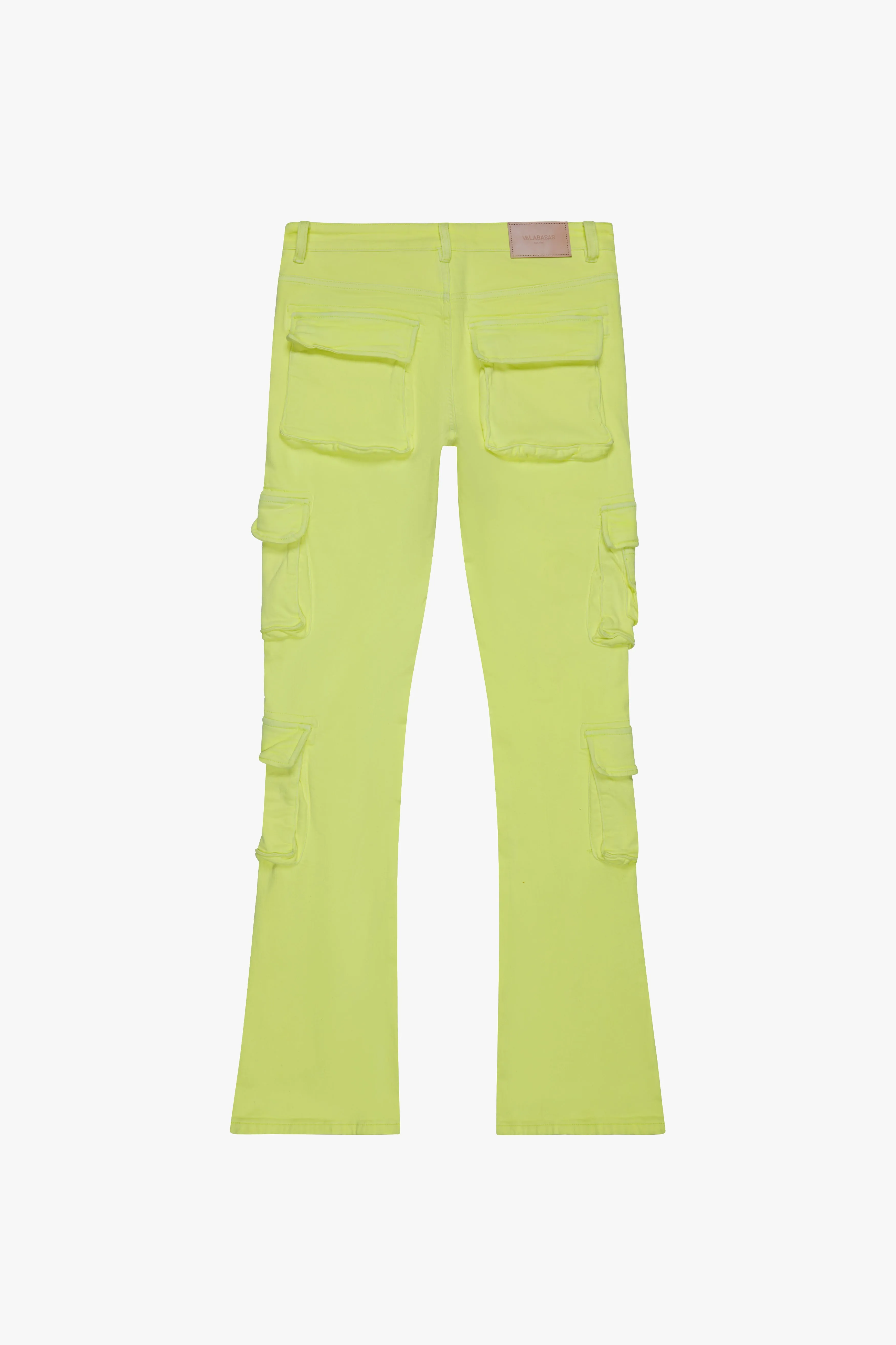 Expanse Stacked Flare Jean Yelllow sold by valabasas product image thumbnail 3