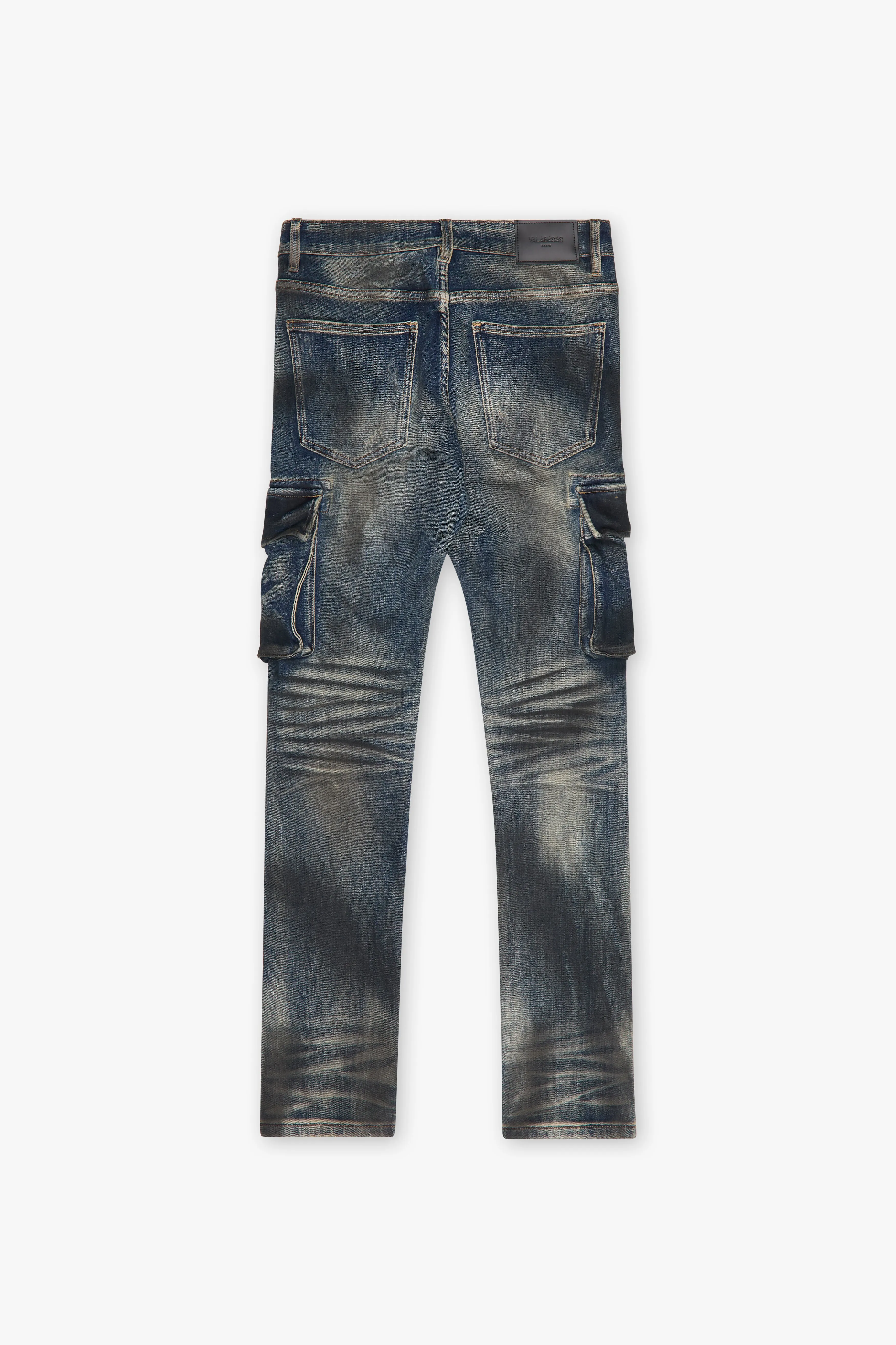 Broken Skinny Jean Dirty Blue sold by valabasas product image thumbnail 3
