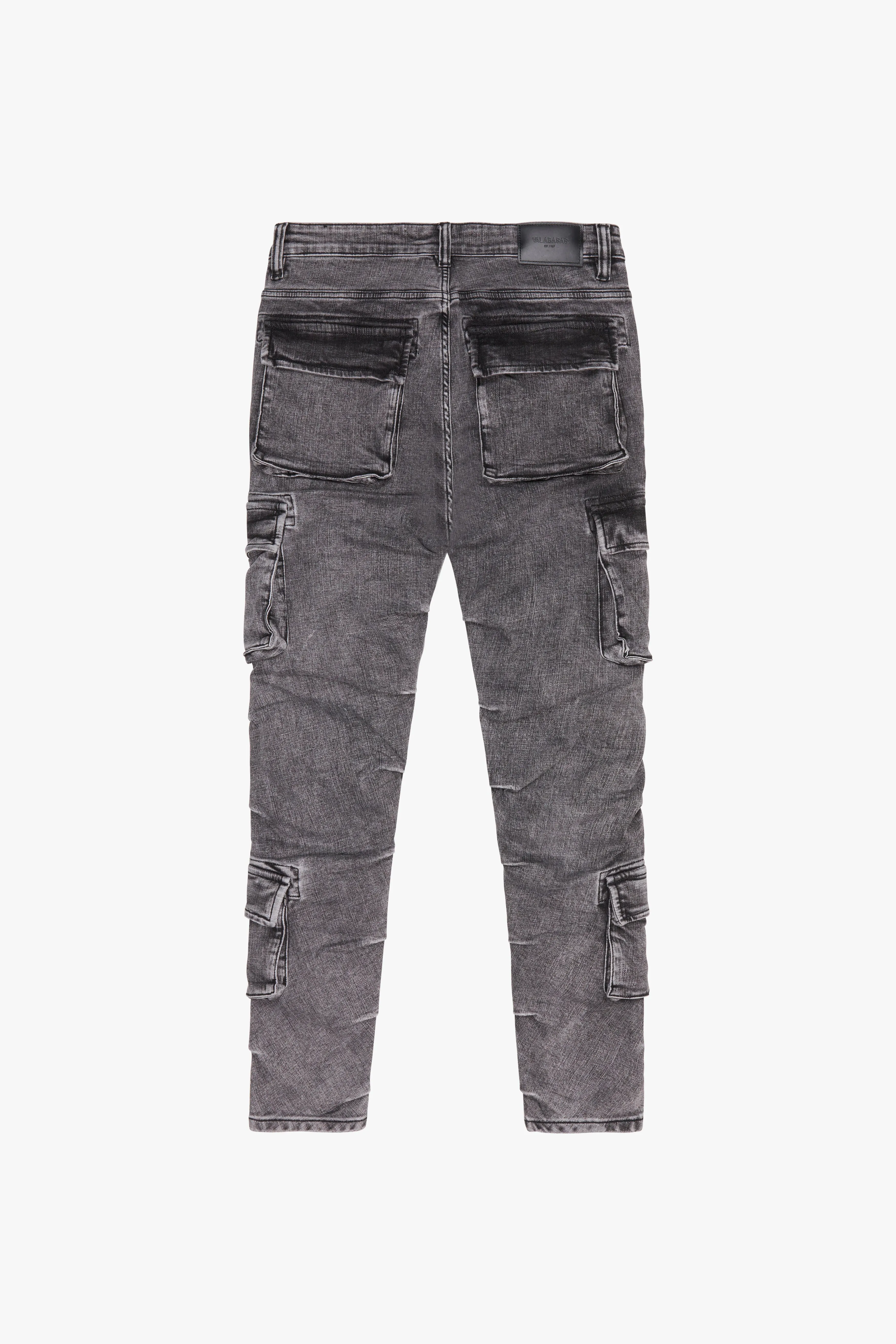 Congo Skinny Jeans Grey sold by valabasas product image thumbnail 3