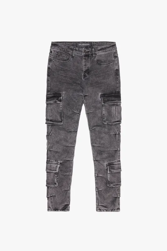 Congo Skinny Jeans Grey sold by valabasas