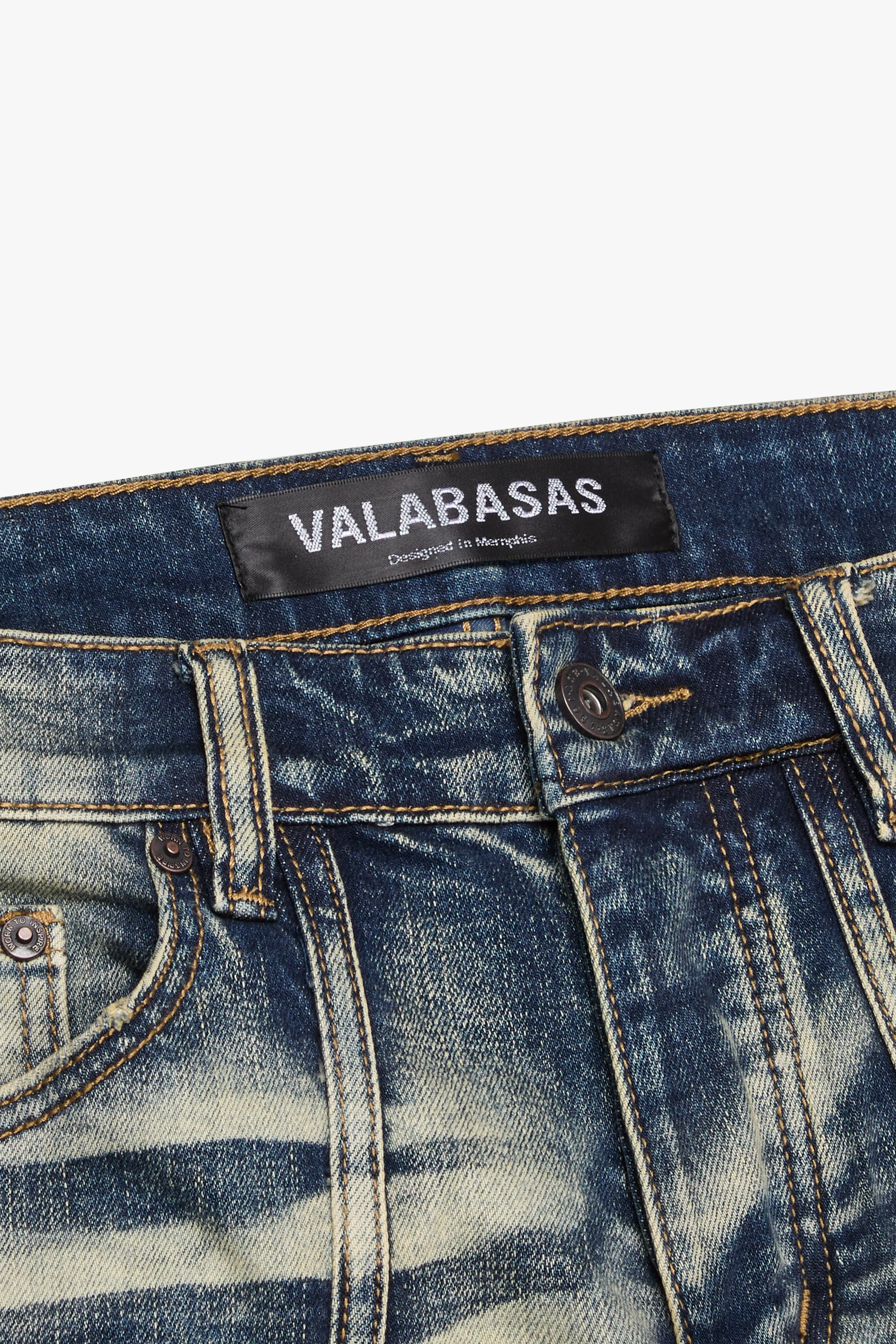 Denimarch Skinny Jean Blue Wash sold by valabasas product image thumbnail 2
