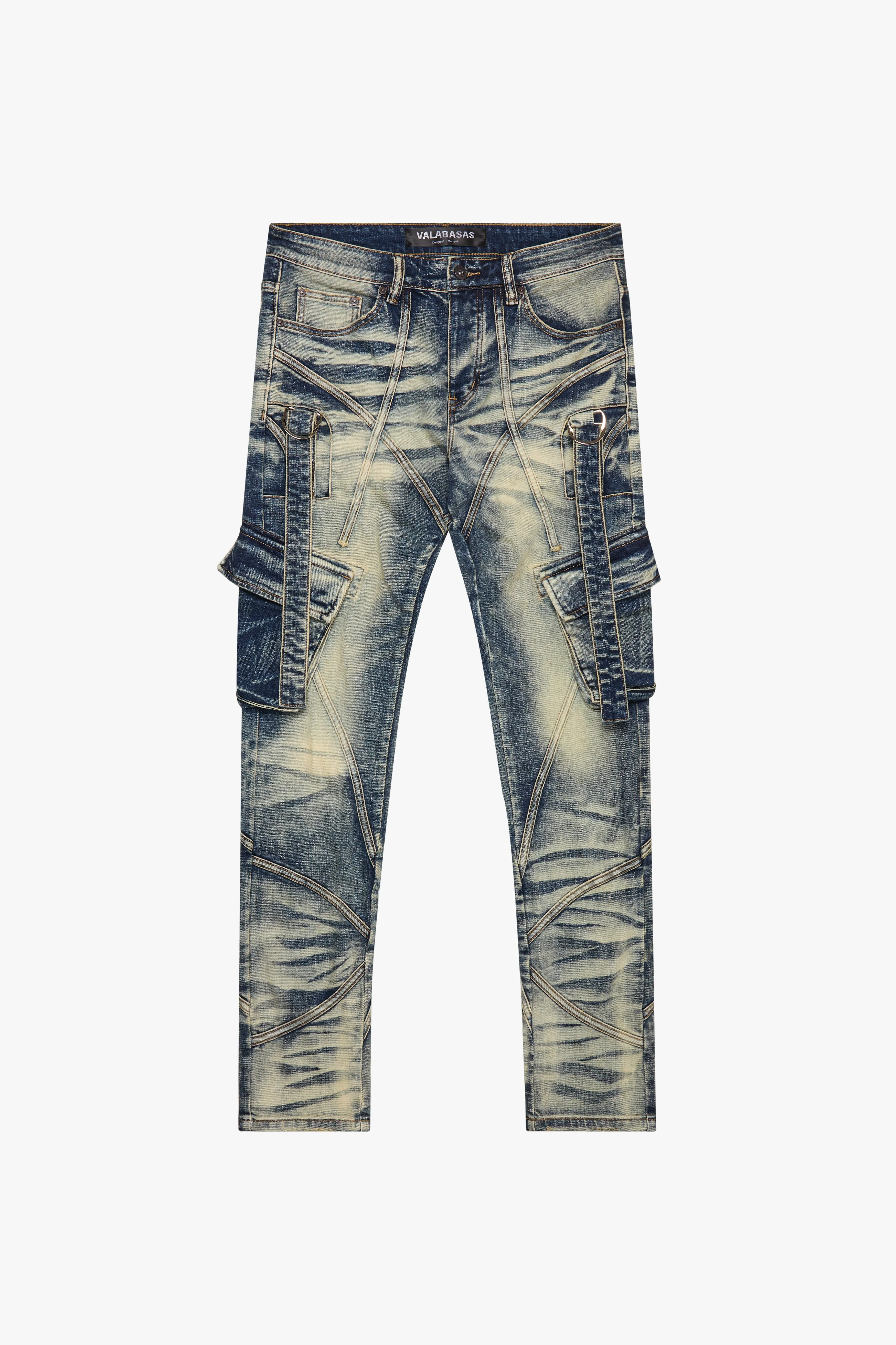Denimarch Skinny Jean Blue Wash sold by valabasas