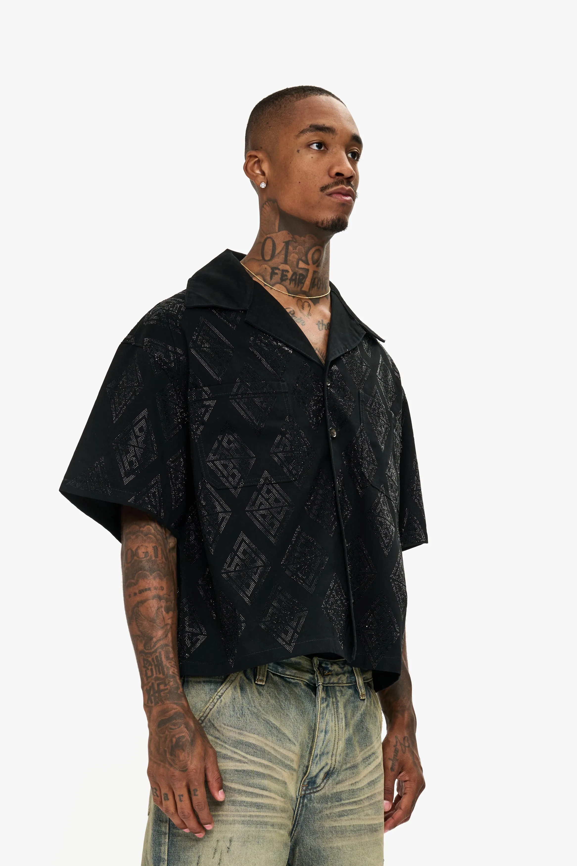 Uplift Button Down Black sold by valabasas product image thumbnail 4