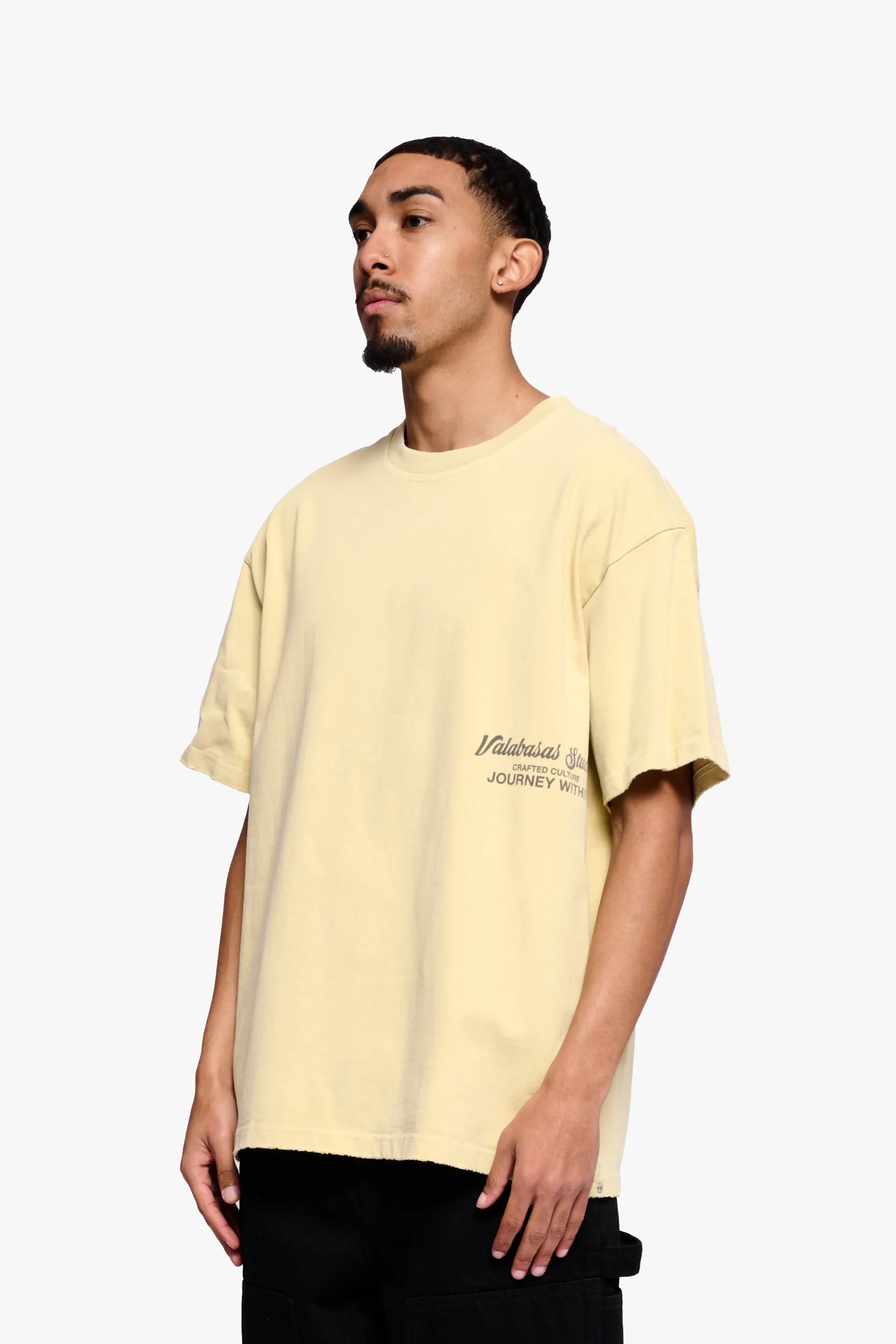 Journey Within Tee Khaki sold by valabasas product image thumbnail 3