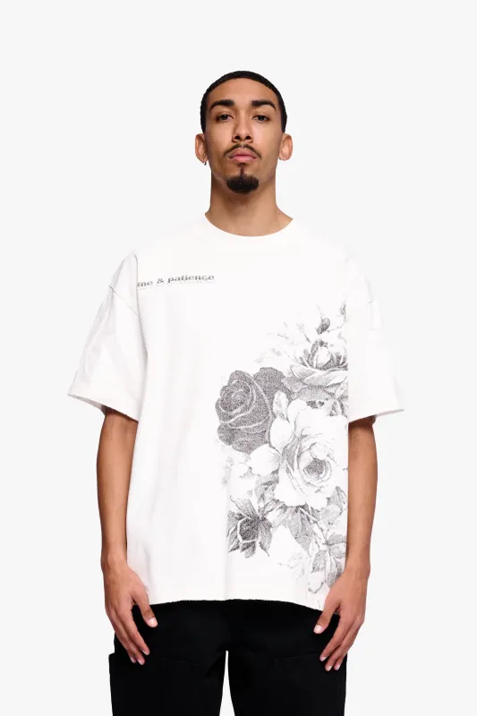 Time & Patience Tee White sold by valabasas