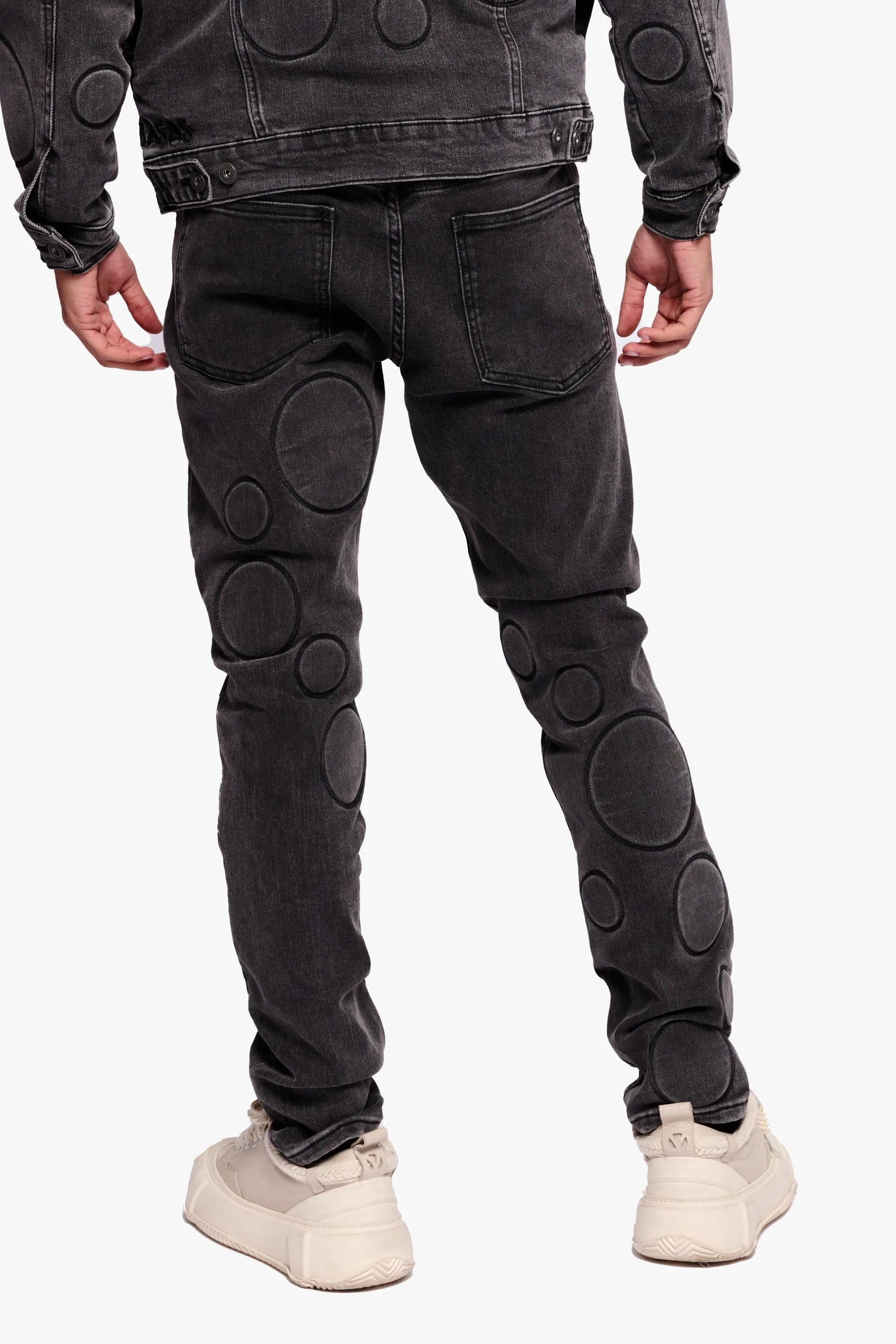 Spore Black Grey Skinny Jean sold by valabasas product image thumbnail 5