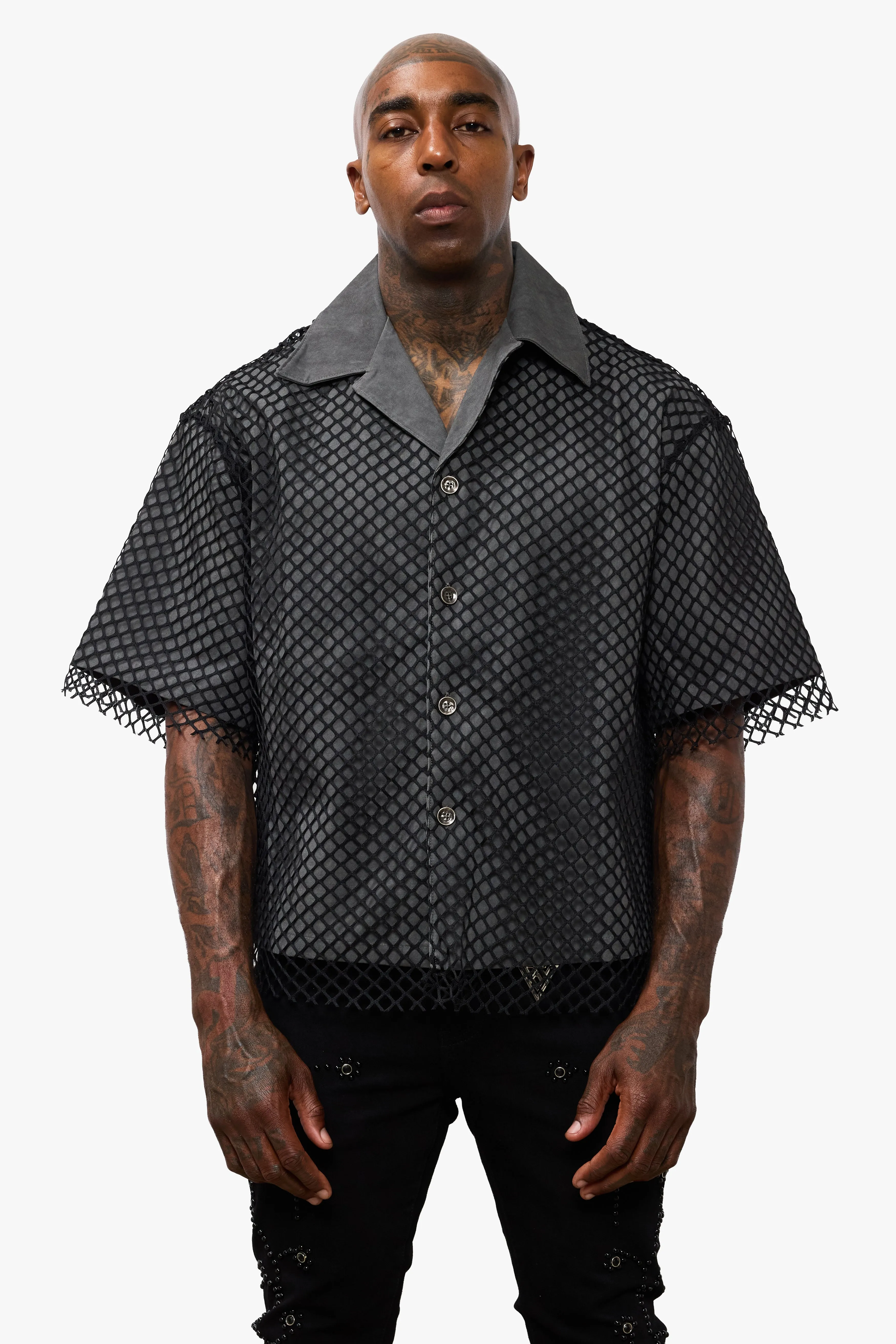 Endless Road Button Down Grey sold by valabasas product image thumbnail 2