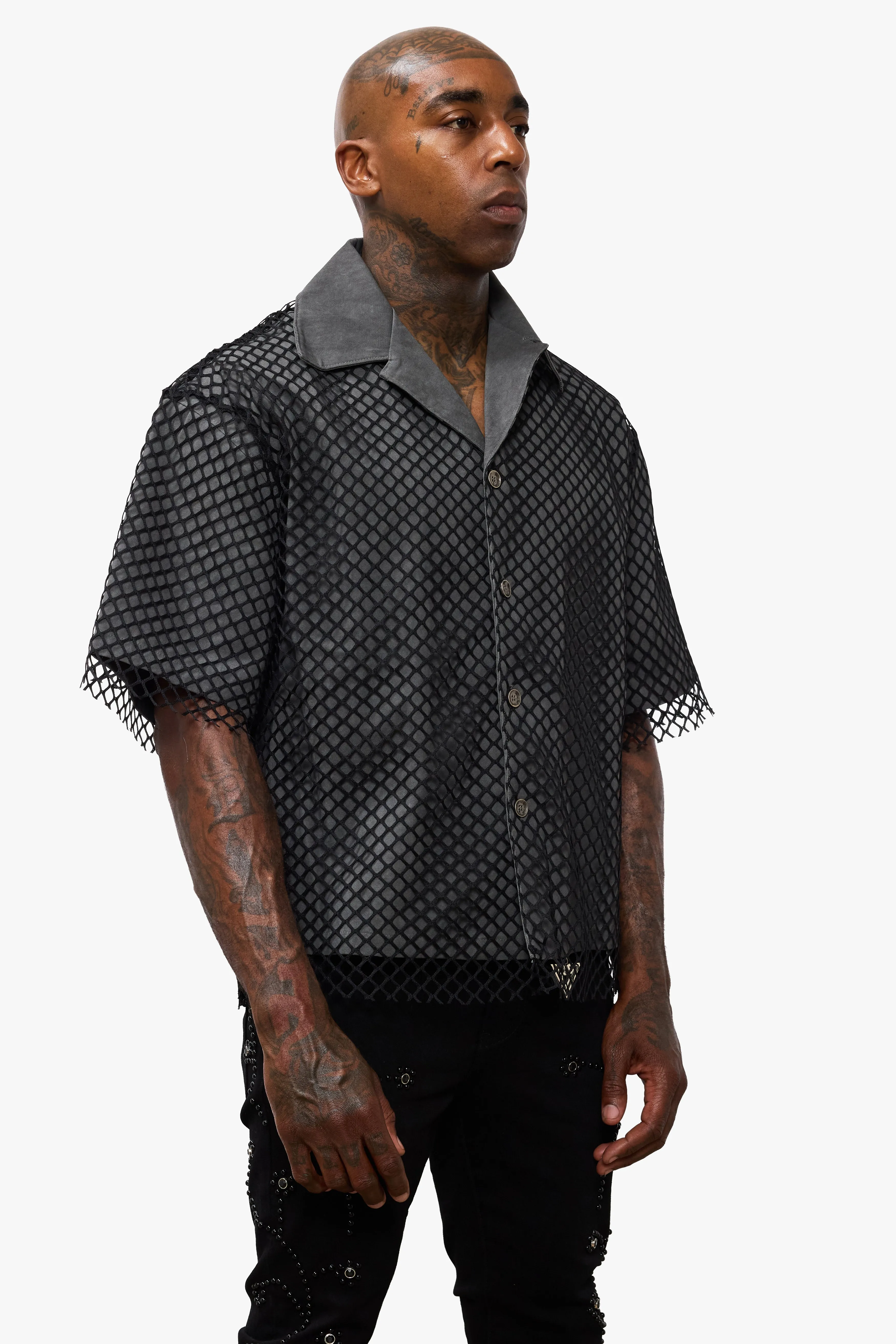 Endless Road Button Down Grey sold by valabasas product image thumbnail 5